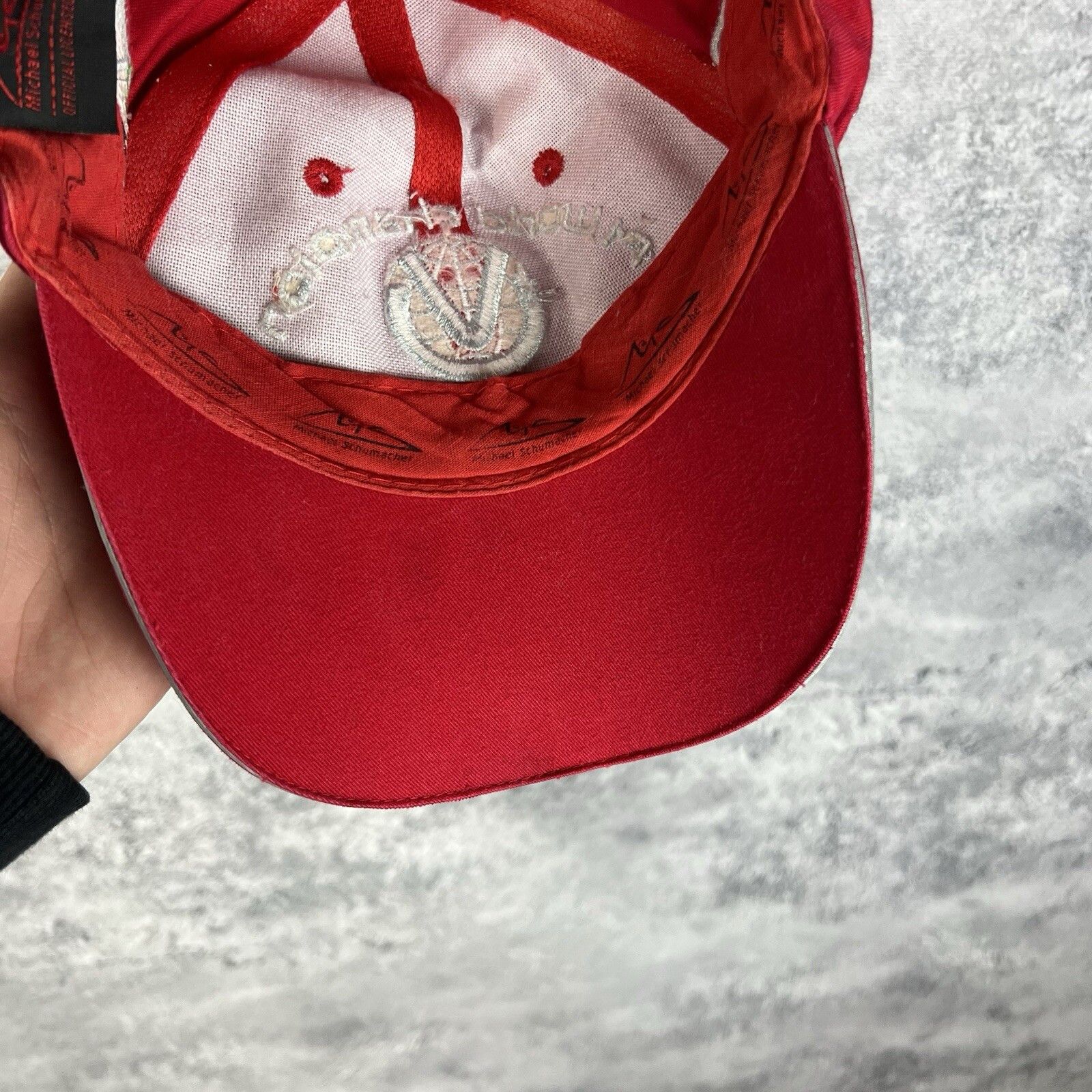 Formula 1 Michael Schumacher Formula 1 Ferrari Cap Men's One Size ` Size ONE SIZE - 13 Thumbnail