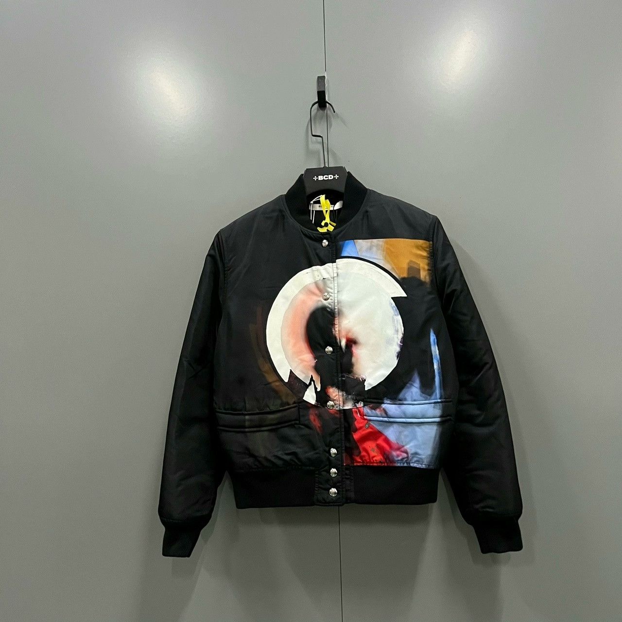 Givenchy Givenchy Black MA1 Printed Jacket Size US M / EU 48-50 / 2 - 1 Thumbnail