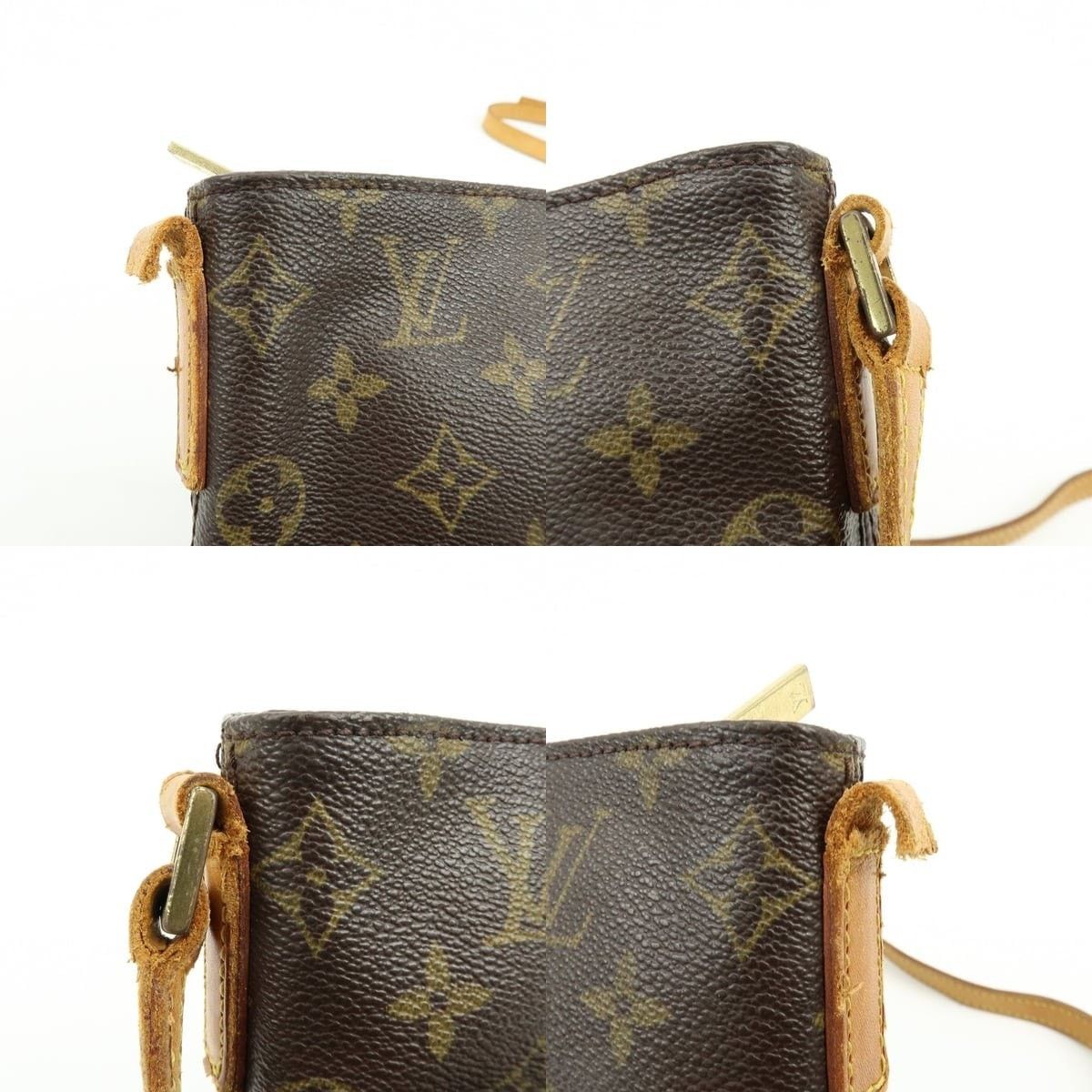 Louis Vuitton Louis Vuitton Monogram Trotteur Canvas Shoulder Bag Brown Size ONE SIZE - 6 Thumbnail