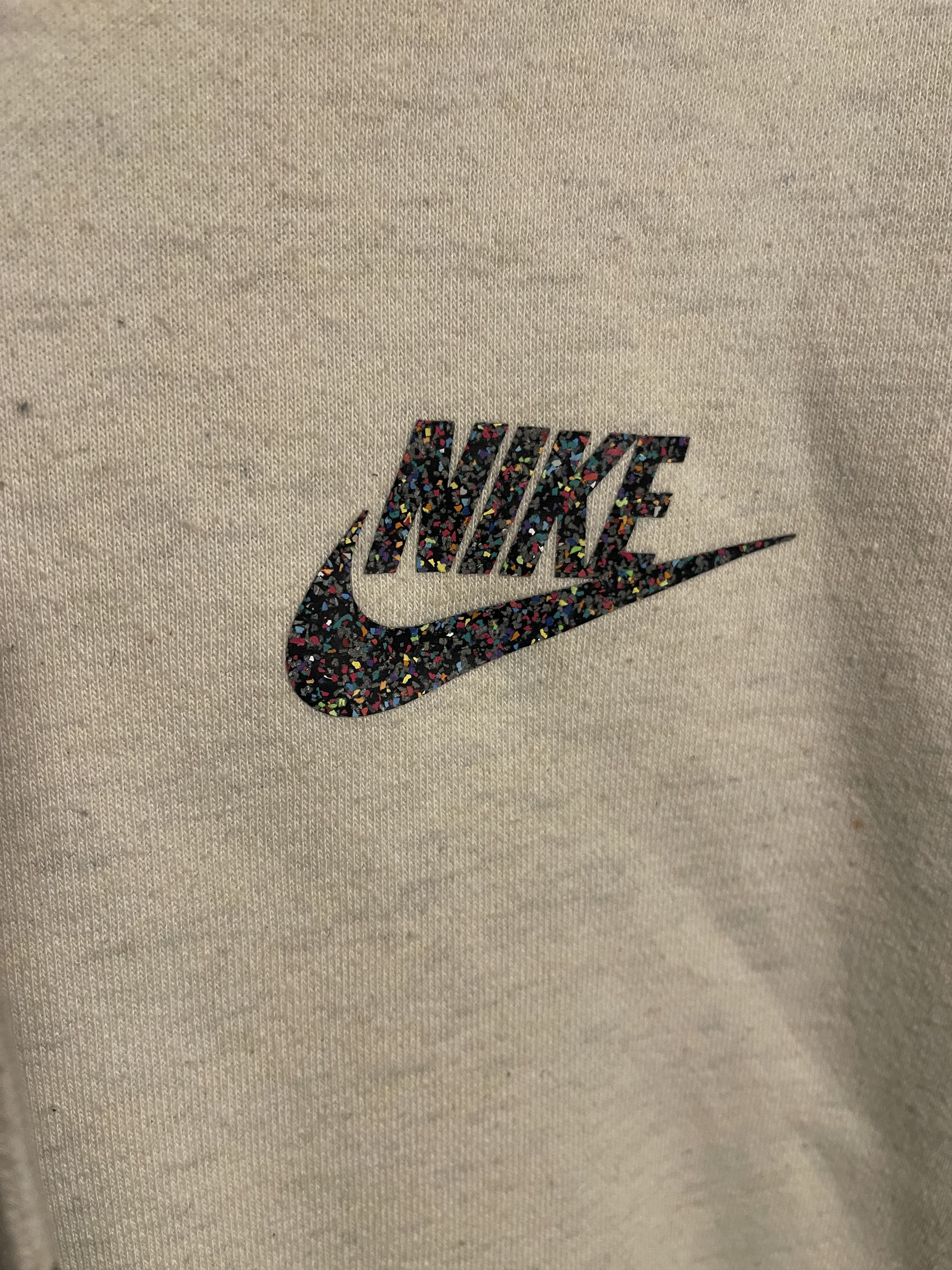 Nike Nike Pullover Fleece Hoodie Logo Hooded Pockets Drawstring Size US M / EU 48-50 / 2 - 2 Thumbnail
