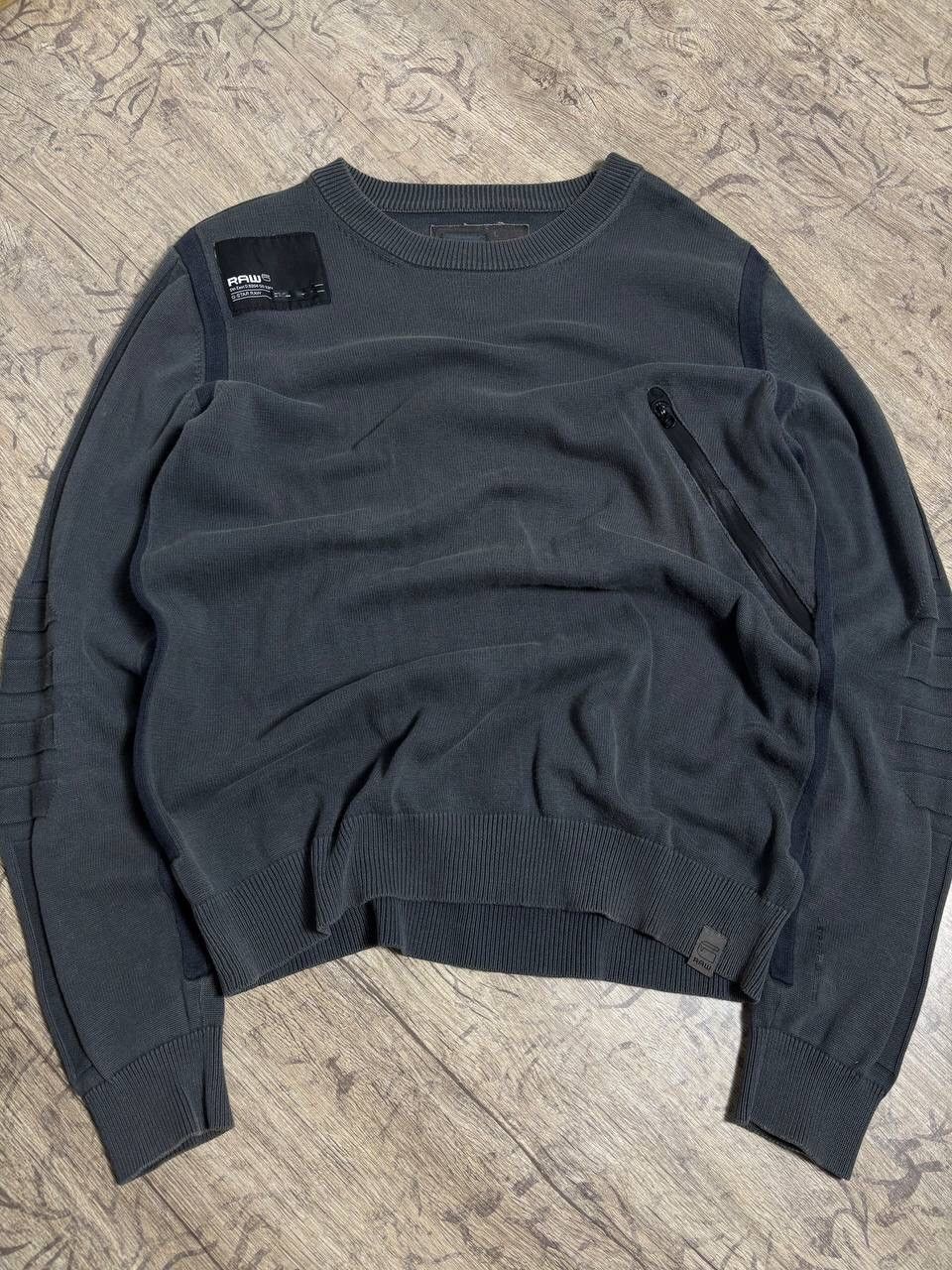 G-Star G-Star Raw Y2K Fake Zip Pocket CRAZY Sweatshirt Size US M / EU 48-50 / 2 - 2 Thumbnail