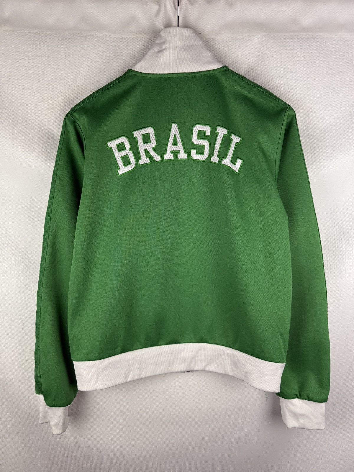 Nike Nike Brazil Vintage Soccer Track Top Jacket Size M Size US M / EU 48-50 / 2 - 15 Thumbnail