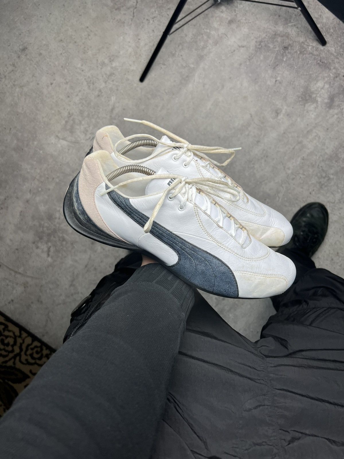 Puma Vintage Puma Speedcat Leather Sneakers Size US 12 / EU 45 - 1 Thumbnail