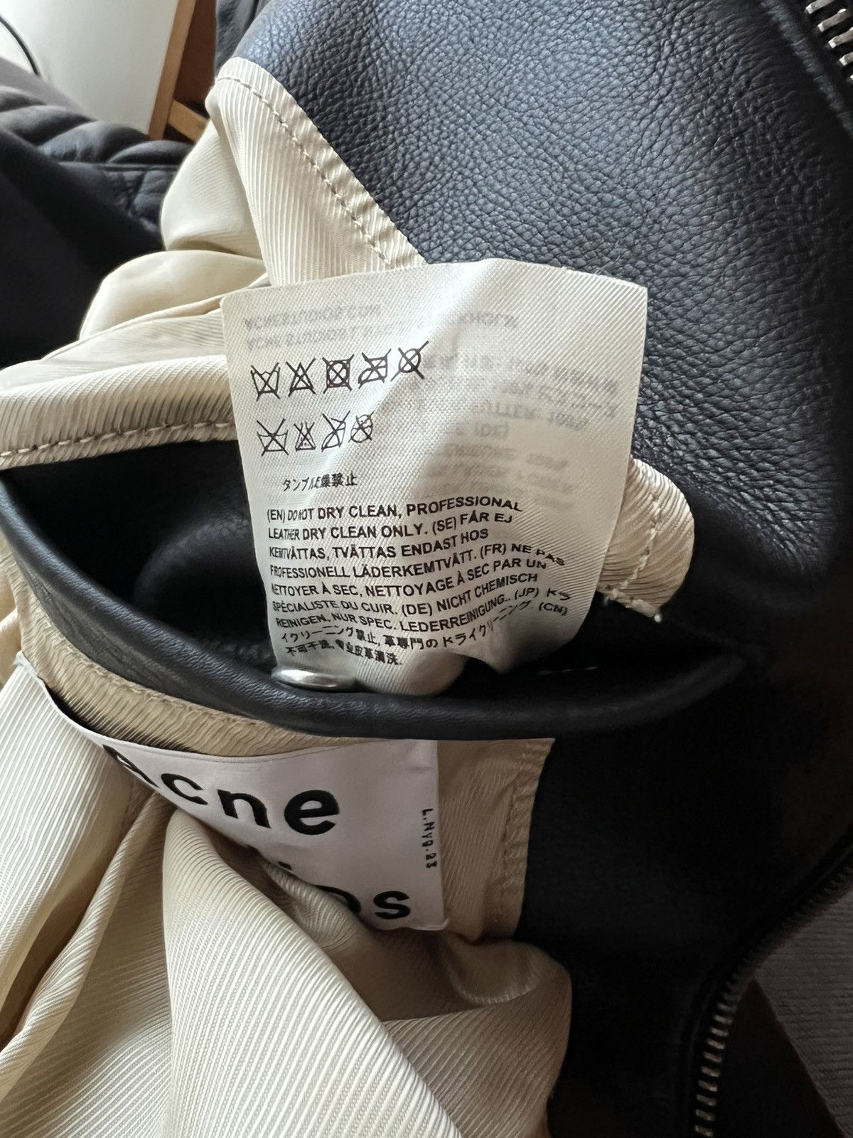 NEW “Oliver” Leather Jacket by Acne Studios