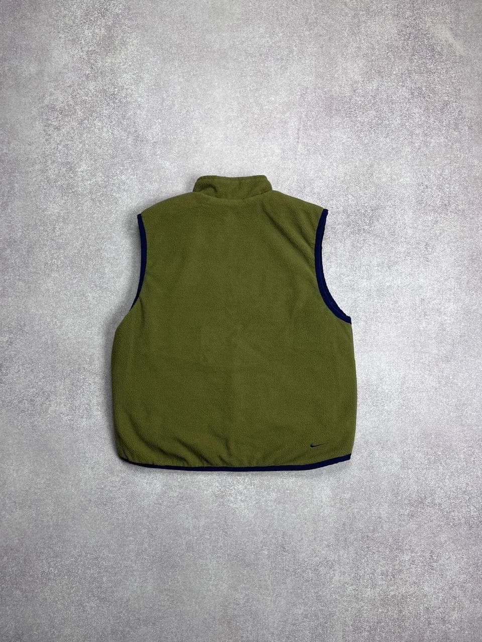 Nike VINTAGE 90s NIKE REVERSIBLE FLEECE NYLON VEST Y2K M Size US M / EU 48-50 / 2 - 6 Thumbnail