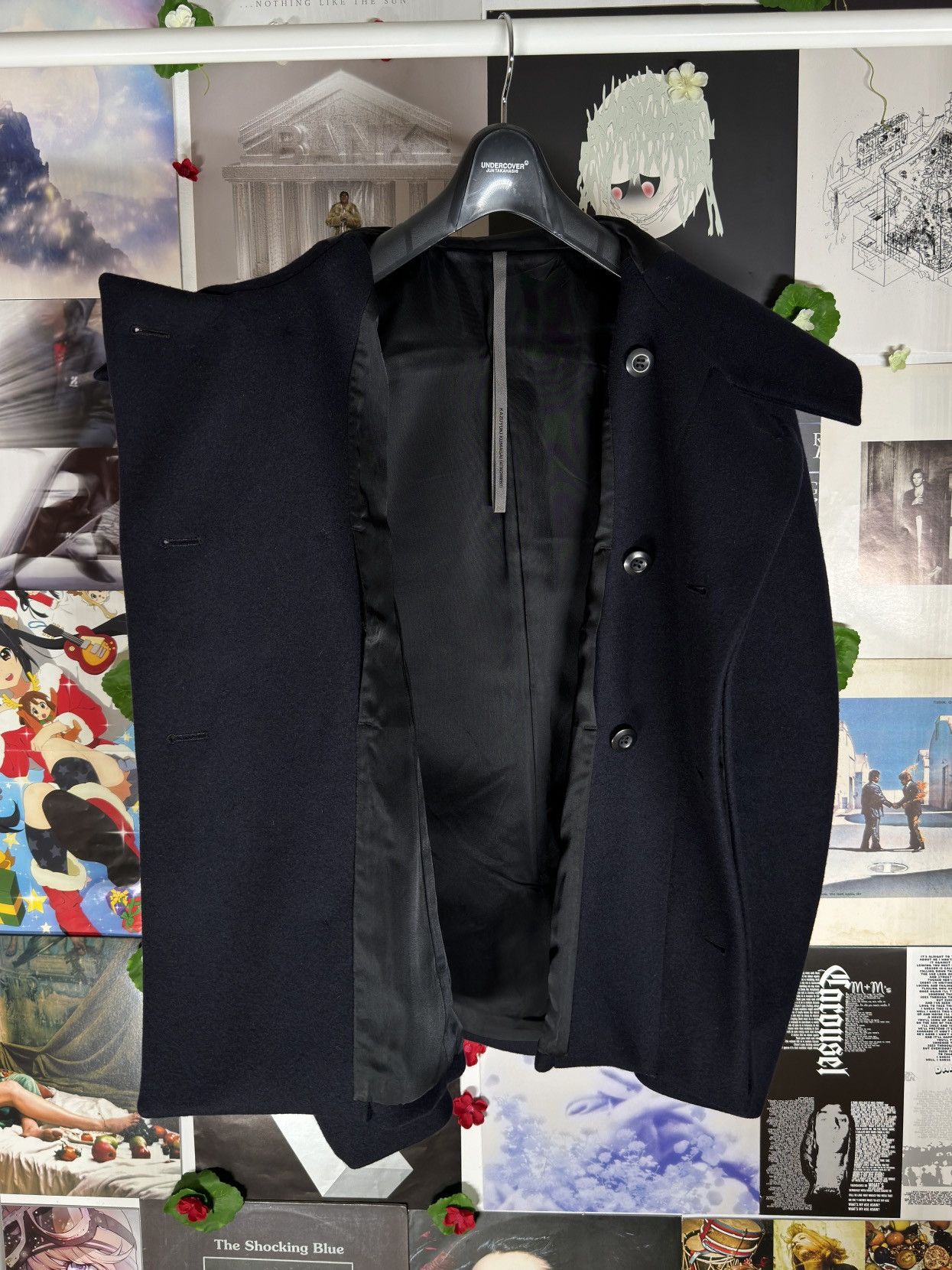 Kazuyuki Kumagai Attachment Hooded Cashmere Blend Coat Size US S / EU 44-46 / 1 - 4 Thumbnail