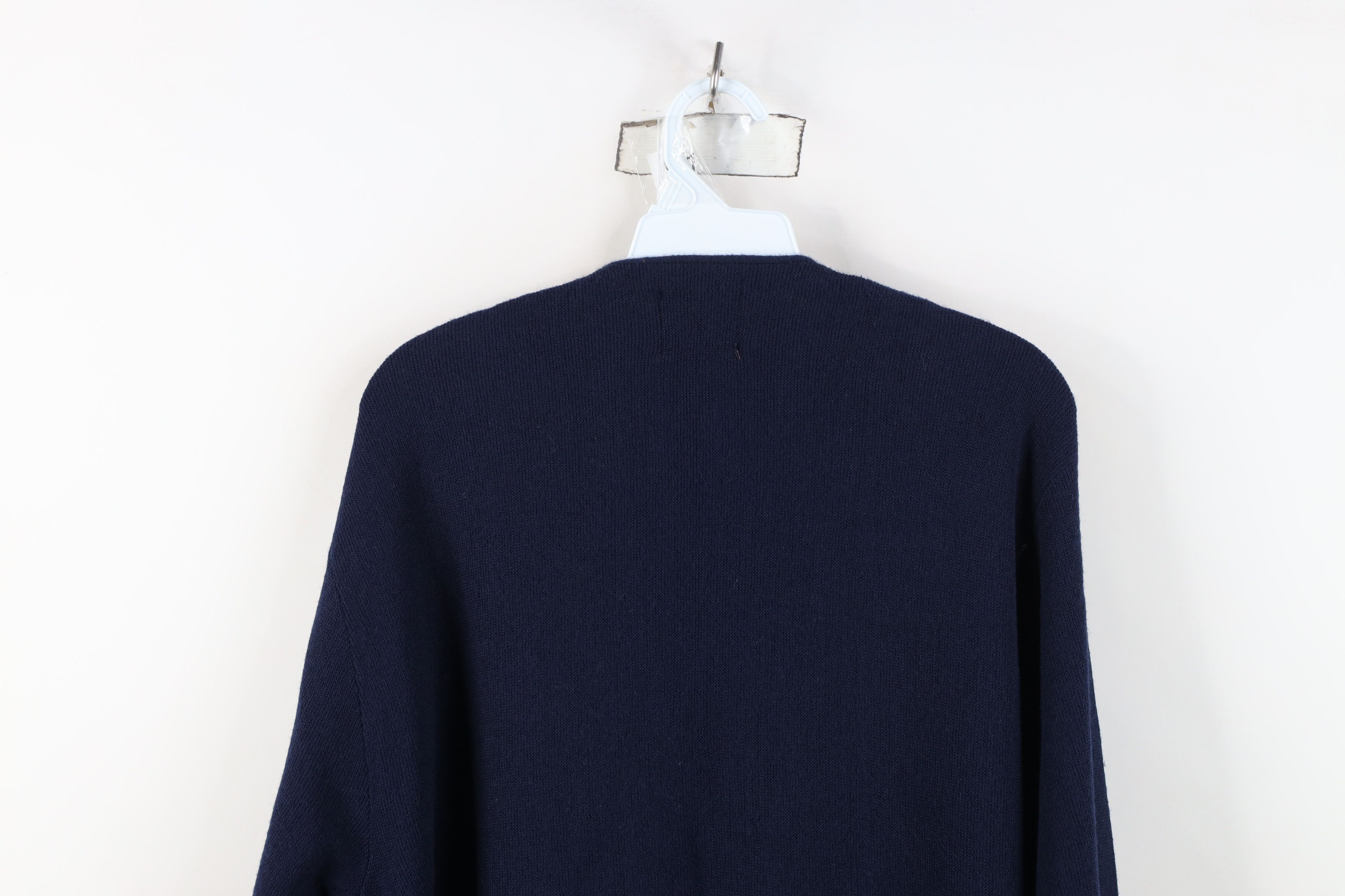 Vintage Vintage 60s 70s Streetwear Blank Knit Cardigan Sweater USA Size US L / EU 52-54 / 3 - 10 Thumbnail