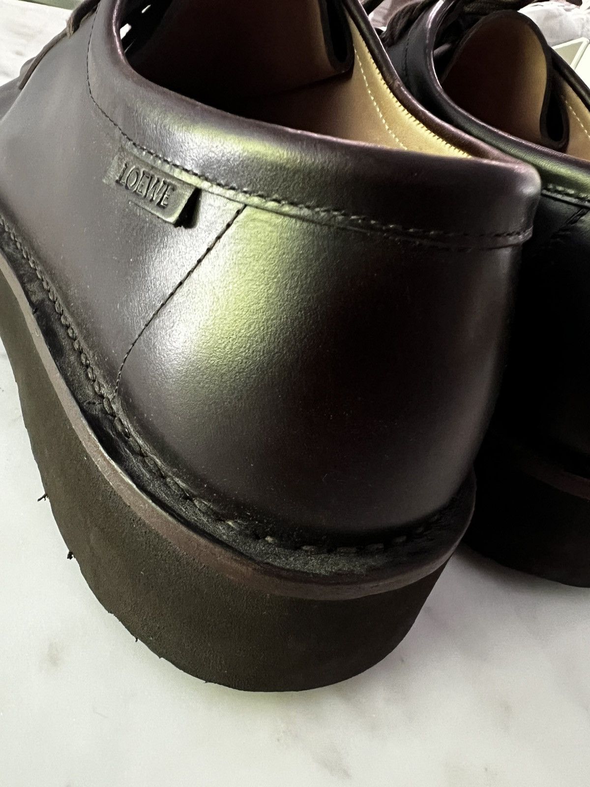 Loewe $1400 Loewe Campo Derby Shoes Size US 11 / EU 44 - 10 Thumbnail
