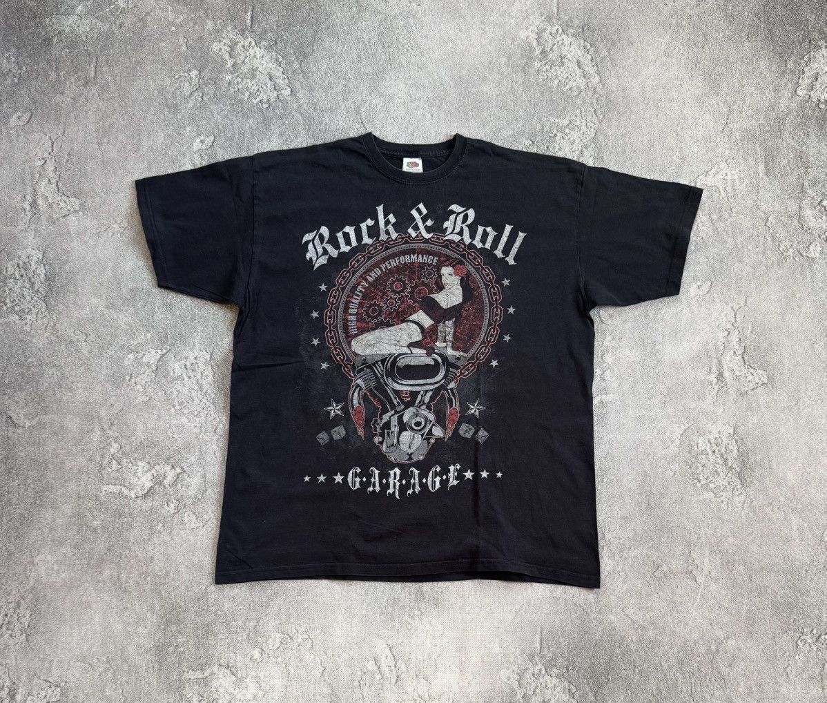 Band Tees Rock & Roll Garage nude Girl tee tshirt vintage 90s Size US XL / EU 56 / 4 - 4 Thumbnail