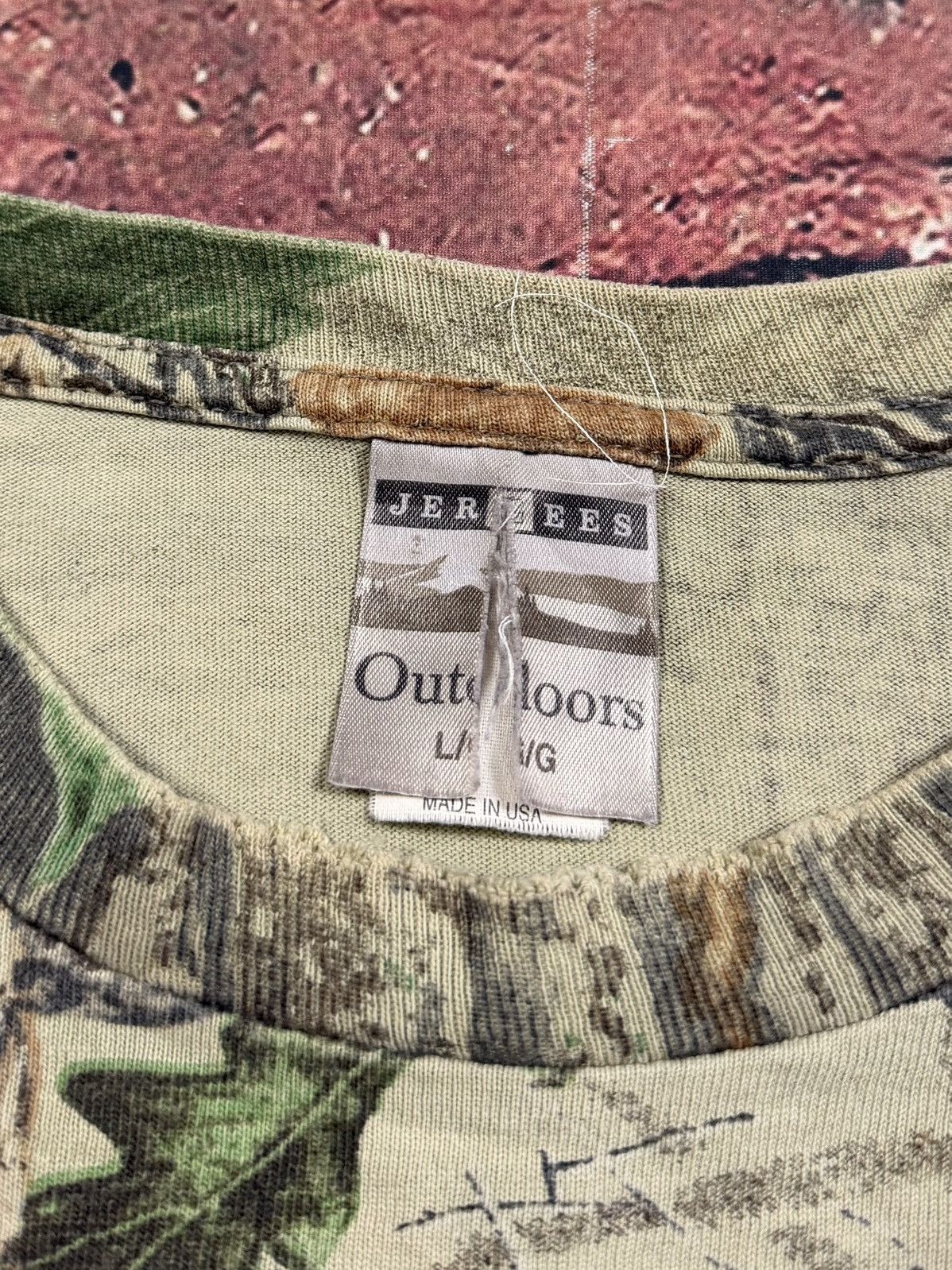 Realtree Vintage Jerzees Outdoors Camo T Shirt Hunting RealTree Boxy Size US L / EU 52-54 / 3 - 6 Thumbnail
