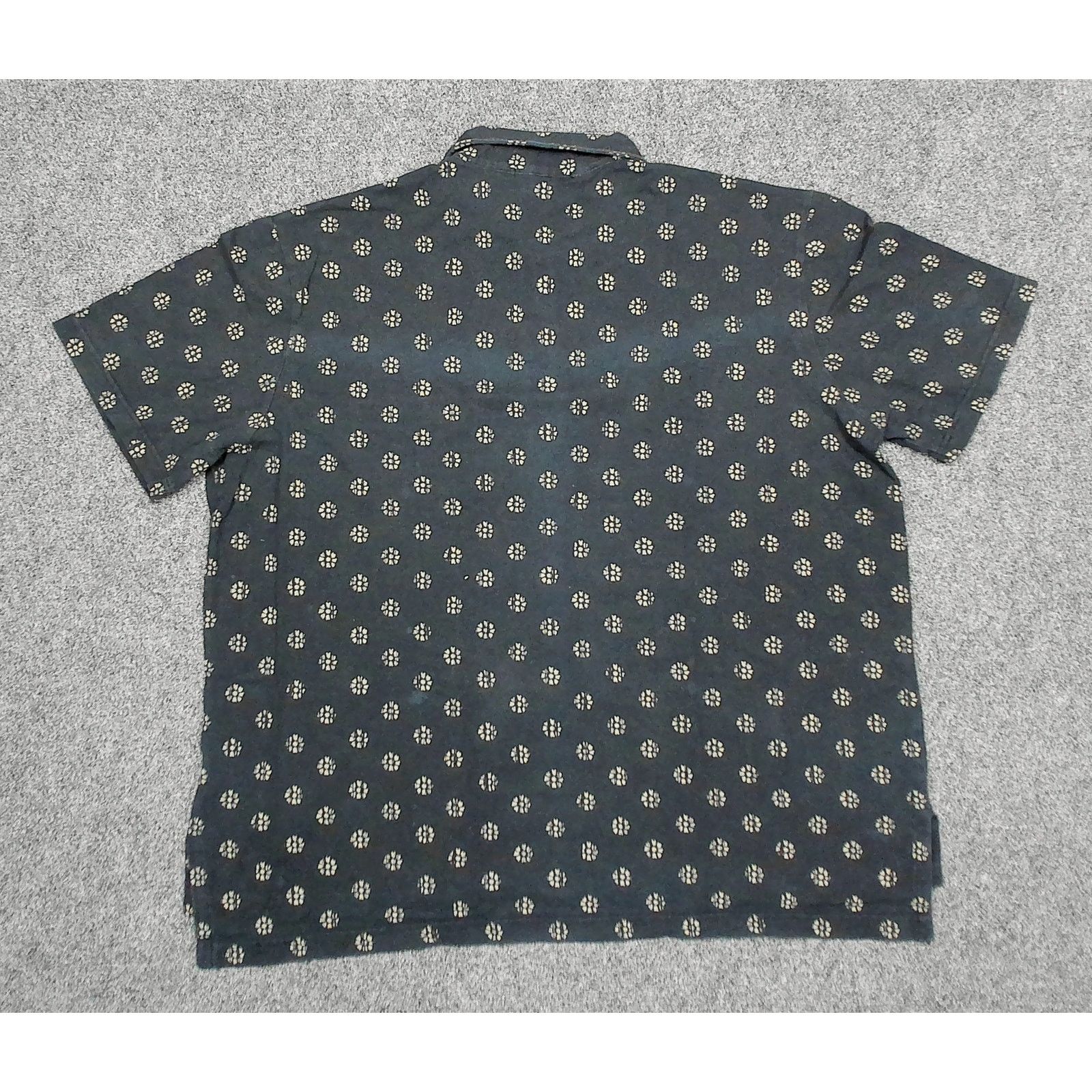 Ralph Lauren Ralph Lauren AOP Floral Shirt Boxy XXL Black Faded Grunge Size US XXL / EU 58 / 5 - 4 Thumbnail