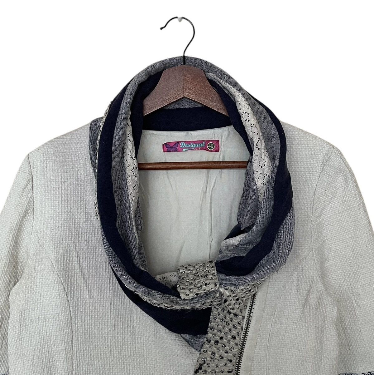 Desigual Vintage Brand Desigual Patchwork Jacket 2000s Size US M / EU 48-50 / 2 - 7 Thumbnail