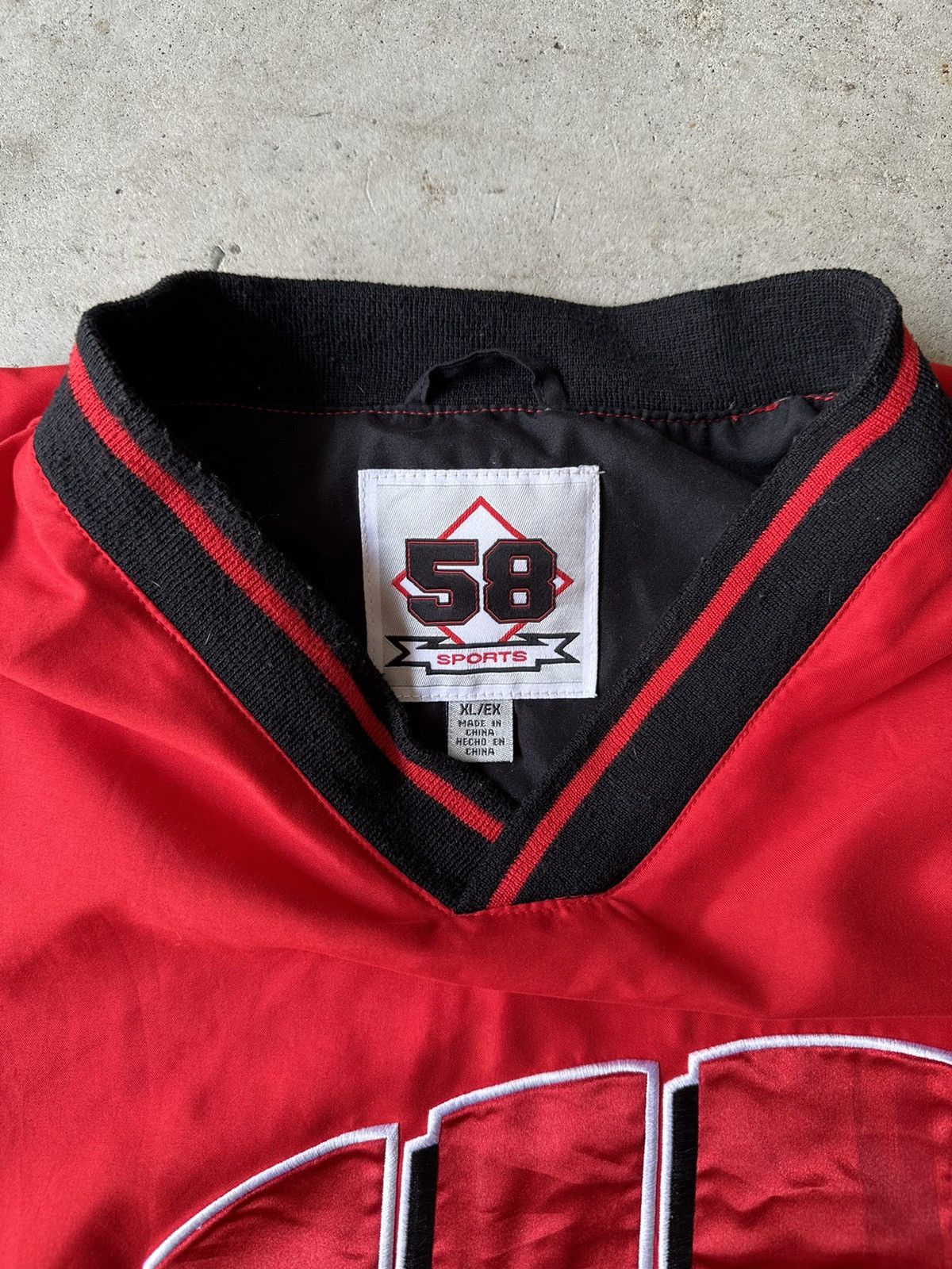 Starter Y2K Vintage Wisconsin Badgers windbreaker Size US XL / EU 56 / 4 - 5 Thumbnail