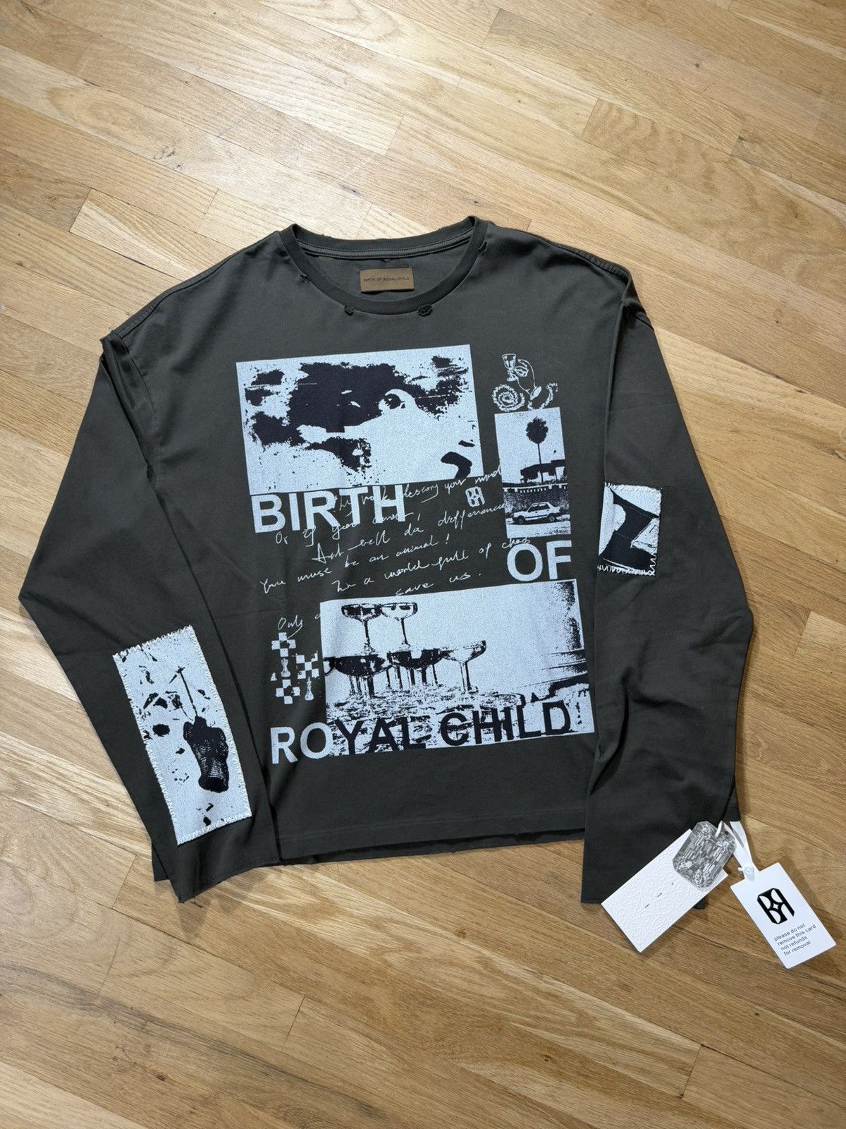 Birth of Royal Child Birth of a Royal Child 90s Hollywood long sleeve tee Size US XL / EU 56 / 4 - 1 Thumbnail
