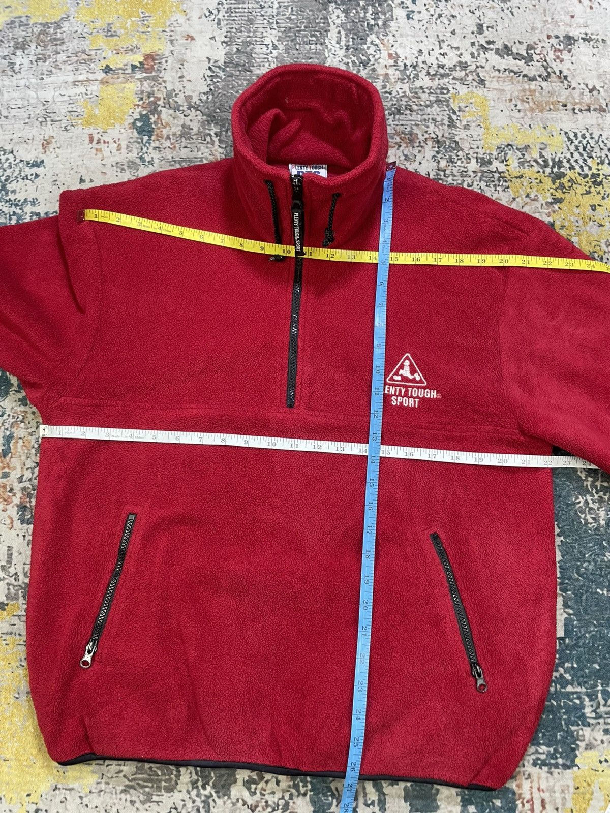 Vintage Vintage PTS Plenty Tough Sport Half Zipper Pull Over Size US S / EU 44-46 / 1 - 7 Thumbnail