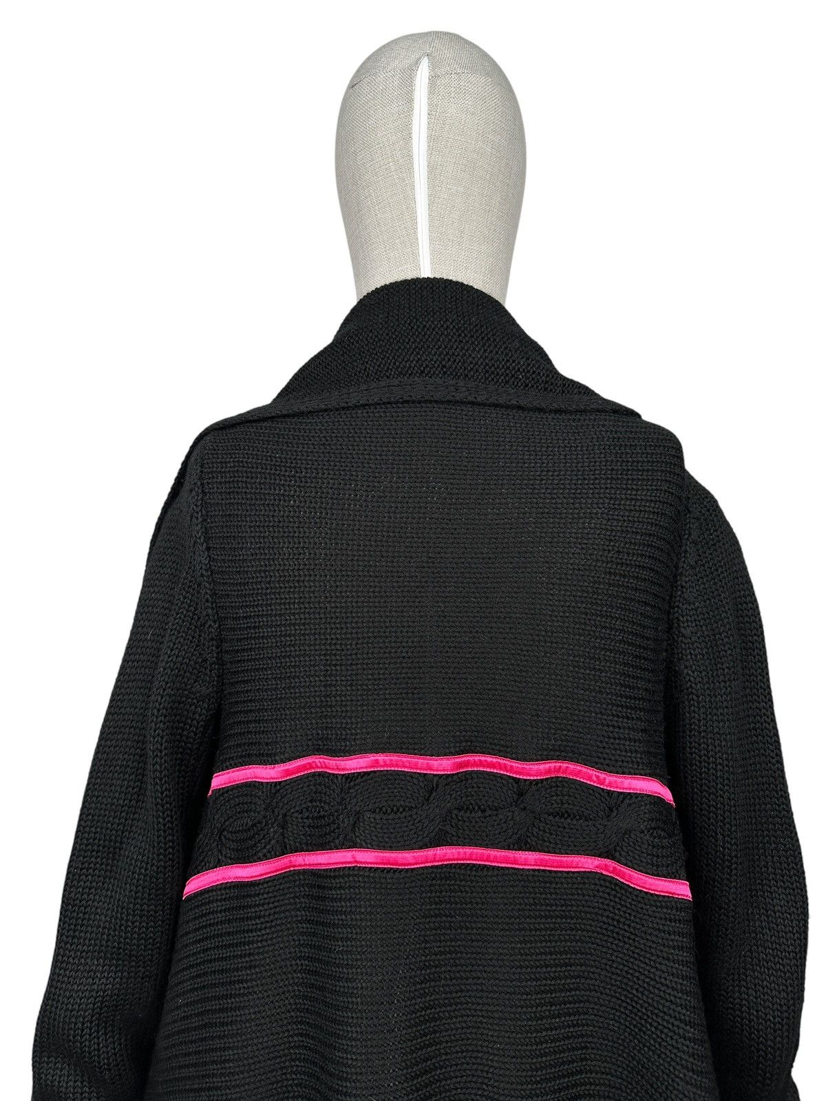 Max Mara MAX MARA Flower Open Cardigan Sweater Cape Wool Cashmere Size M / US 6-8 / IT 42-44 - 6 Thumbnail