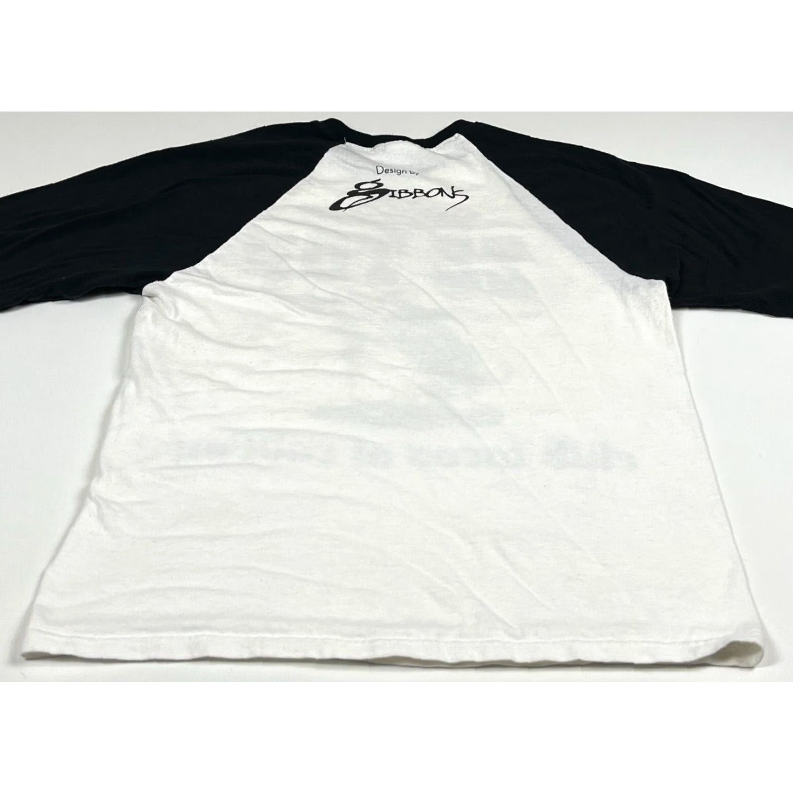 Anvil VINTAGE Men’s Anvil T-Shirt Sz S ZZ Top club tacos al cabron Design by Gibbons Mens White Black 2008 3/4 Sleeve Music Tee Size US S / EU 44-46 / 1 - 4 Thumbnail