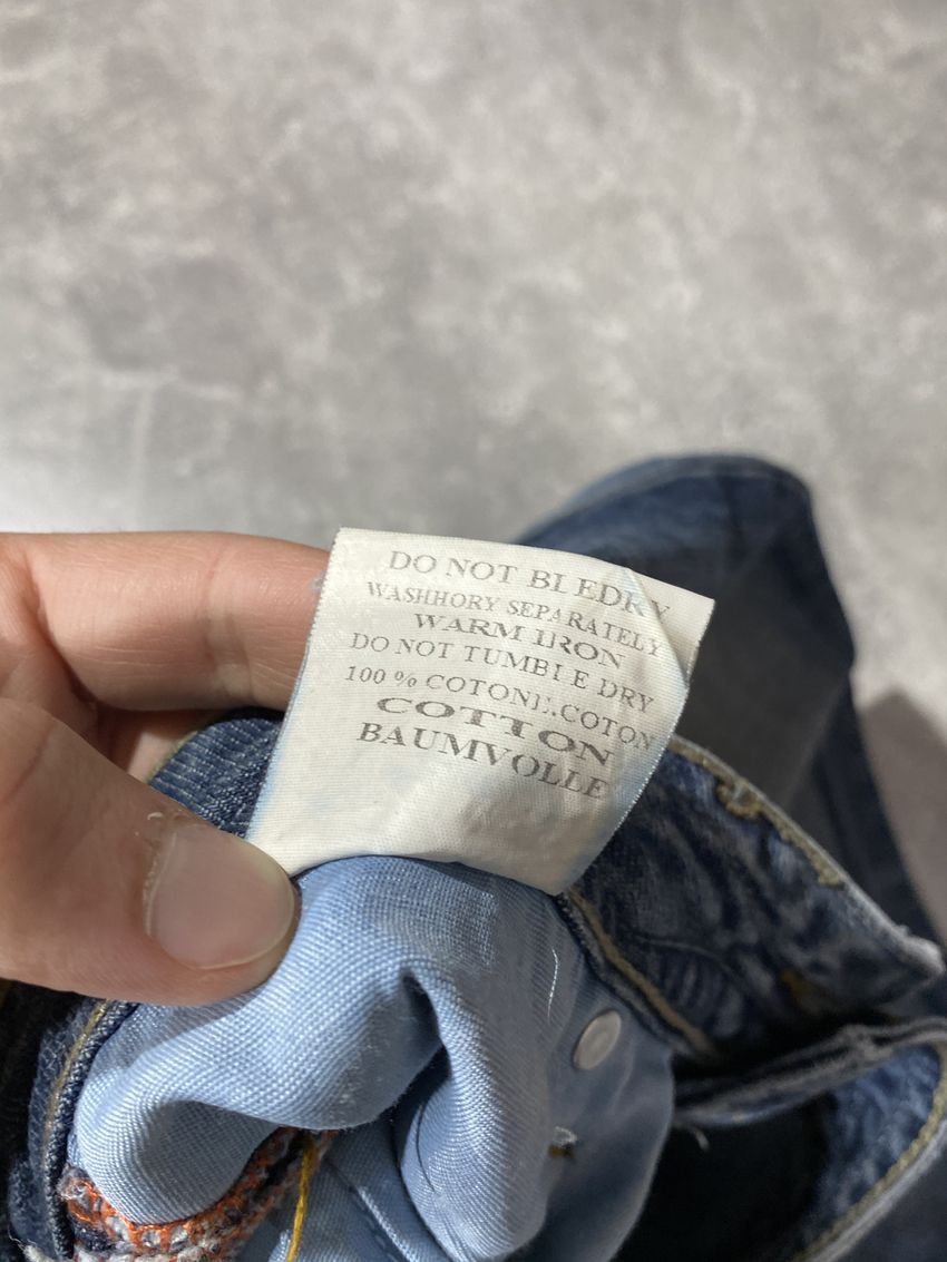 Iceberg Vintage Y2K ICEBERG Jeans Heart pocket embroidered logo Size 31" - 10 Thumbnail