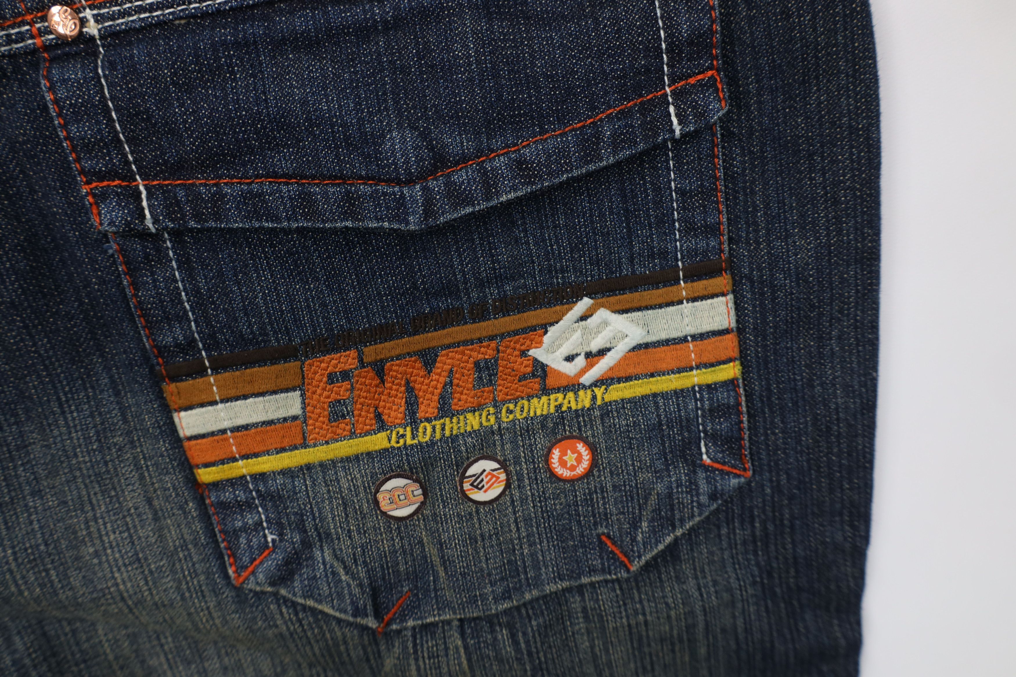 Enyce Vintage 90s Y2K Enyce Fit Wide Leg Denim Jeans Skateboarding Size US 40 / EU 56 - 14 Thumbnail