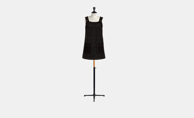 image of Dior O1Bcso1Str0224 Dress In Black, Women's (Size Medium)