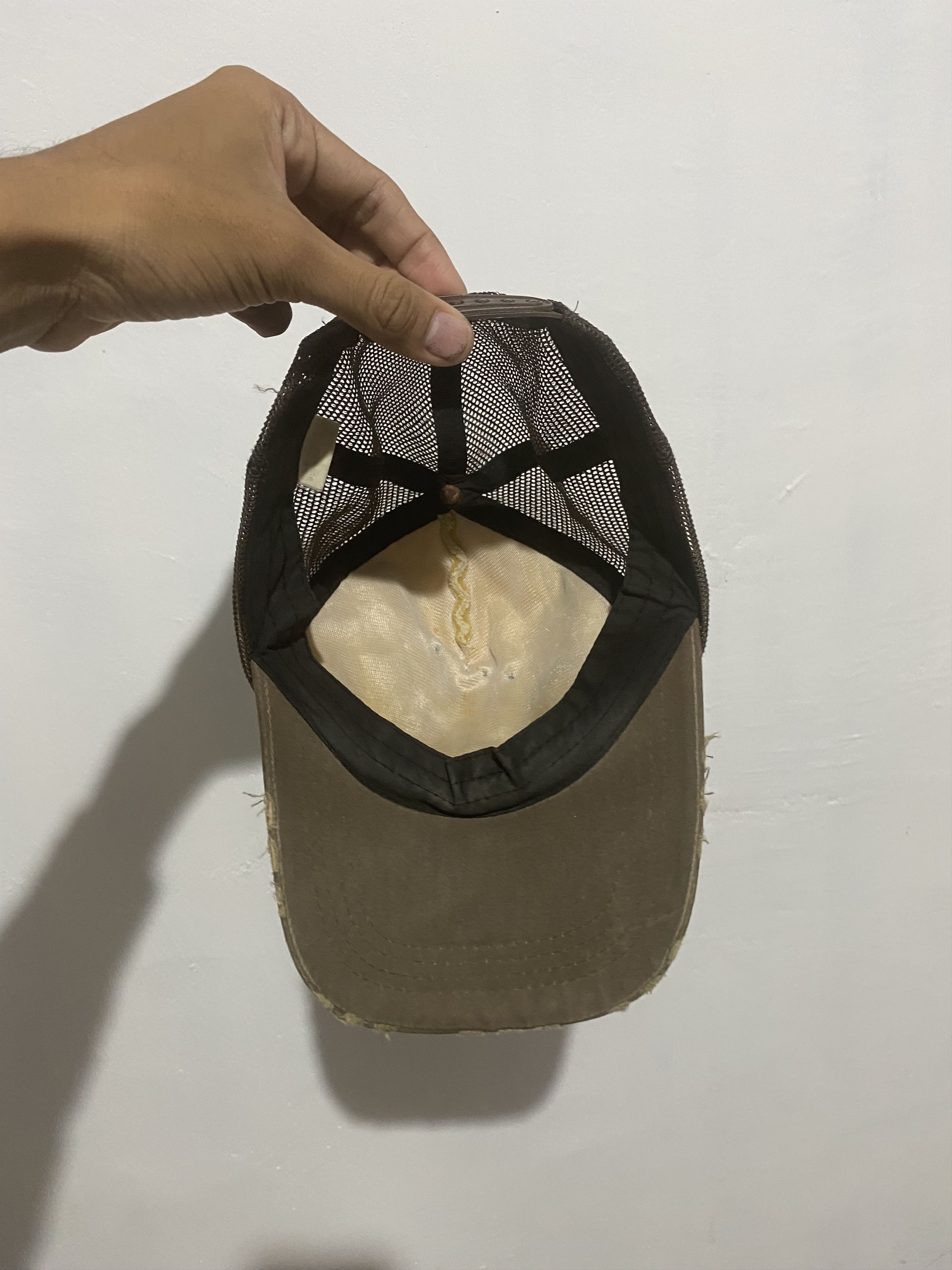 If Six Was Nine × Japanese Brand Y2K Poem Trucker Hats distressed cut out Size ONE SIZE - 7 Thumbnail