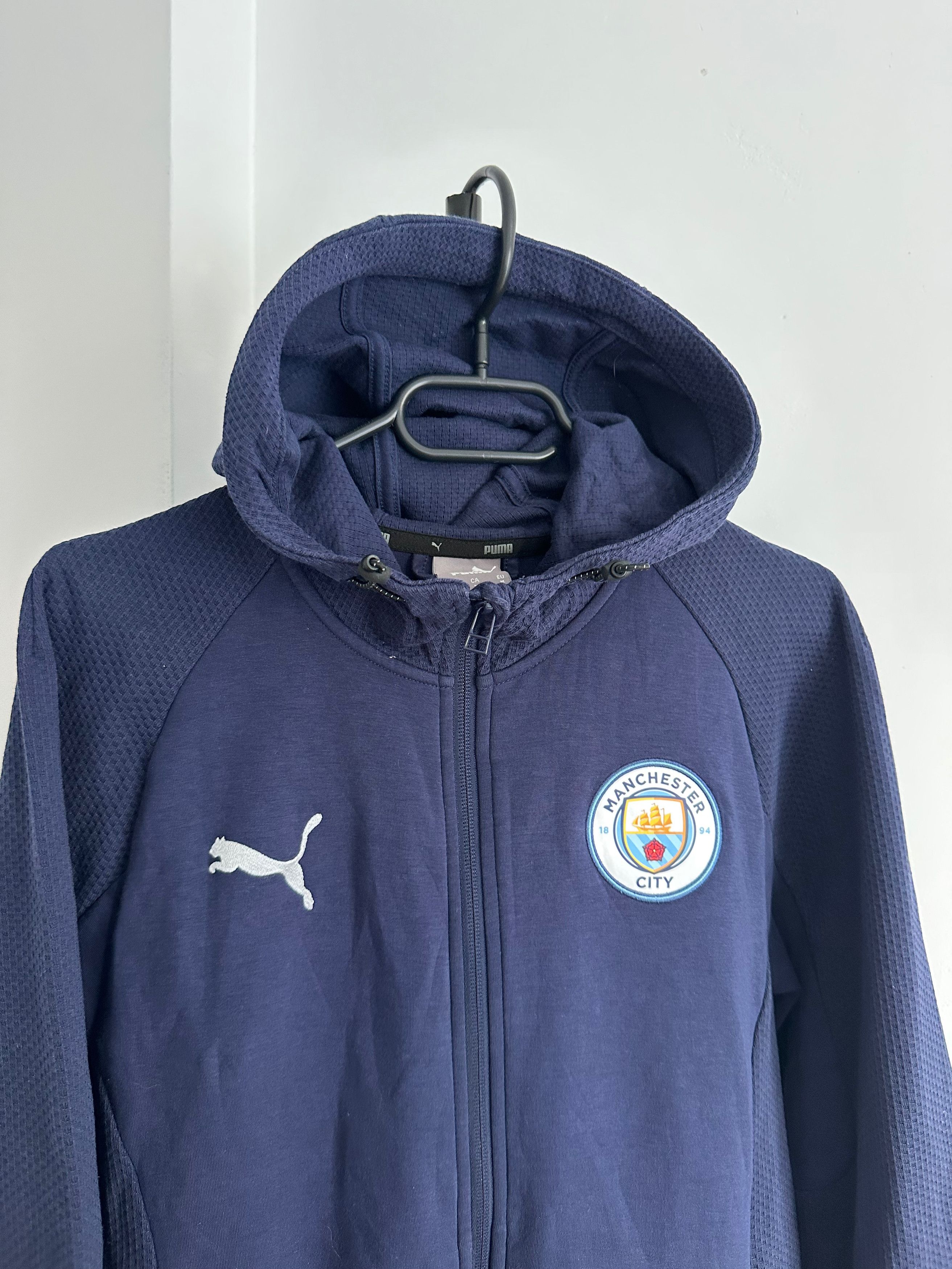 Puma Puma Manchester City Men's Hooded Slim Fit Jacket Size US M / EU 48-50 / 2 - 5 Thumbnail