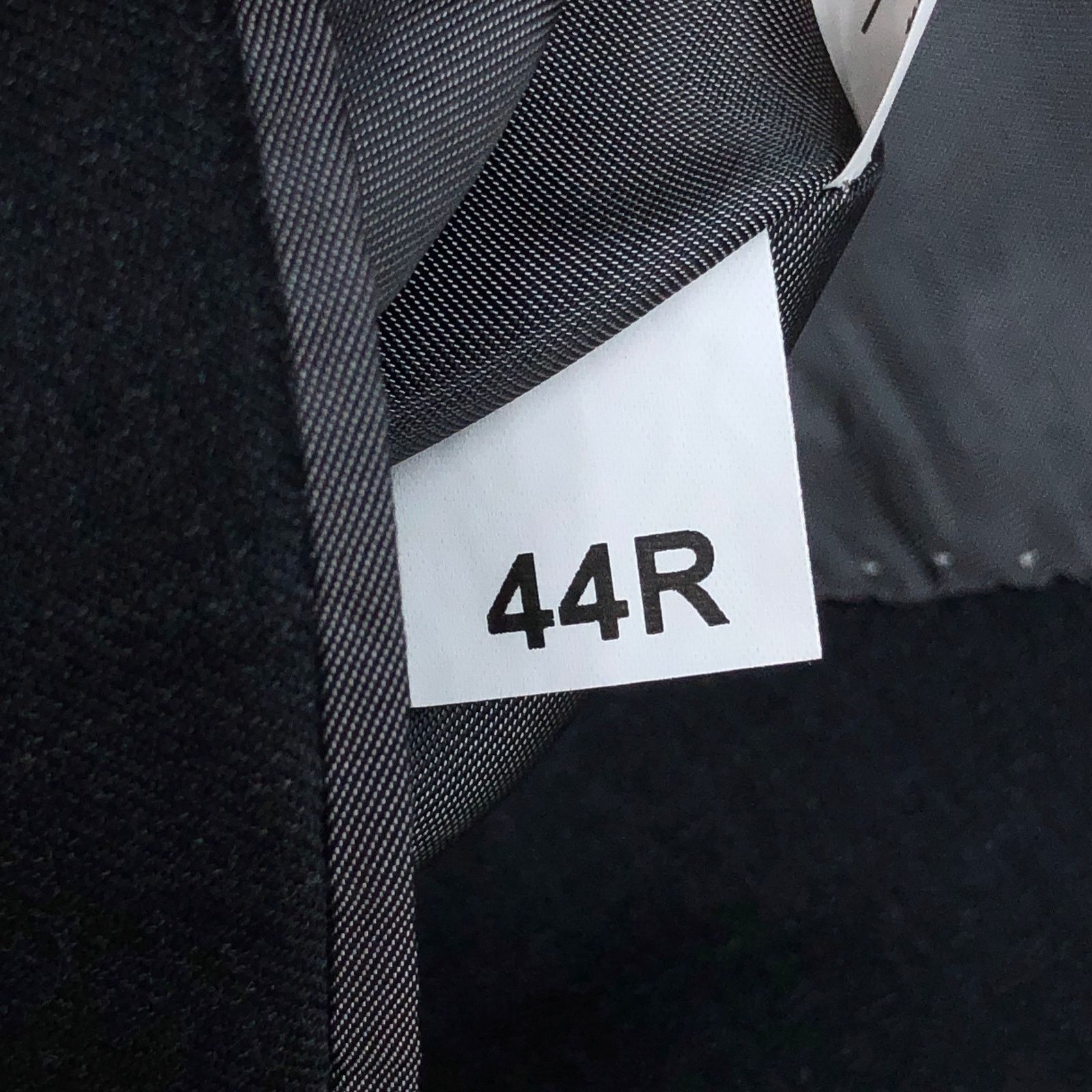 Hart Schaffner Marx Hart Schaffner Marx Mens 44R Sport Coat Gray 2 Button USA Size 44R - 17 Thumbnail