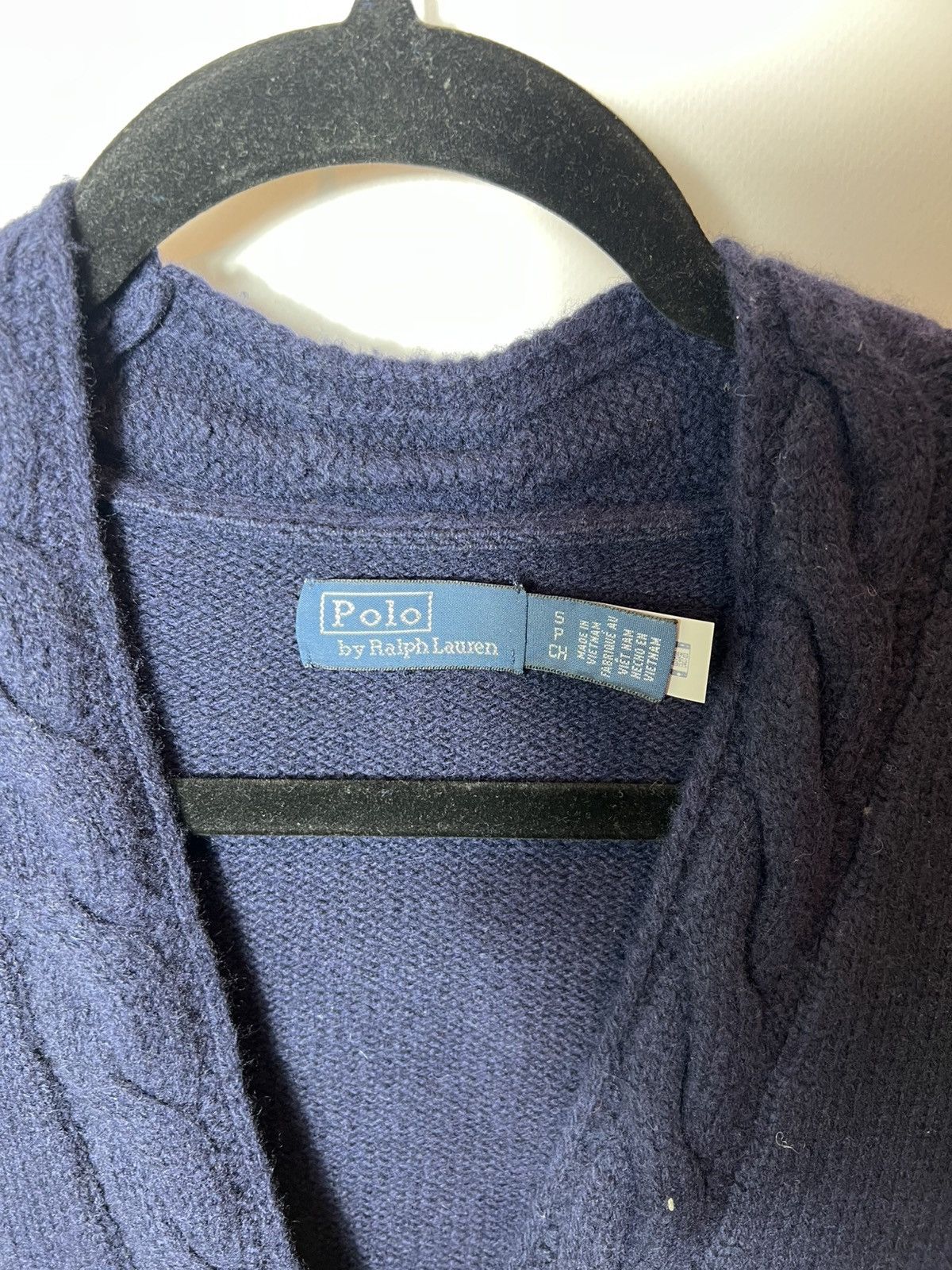 Polo Ralph Lauren Vintage Polo Ralph Lauren Wool Cashmere Hybrid Cardigan Size S / US 4 / IT 40 - 6 Thumbnail