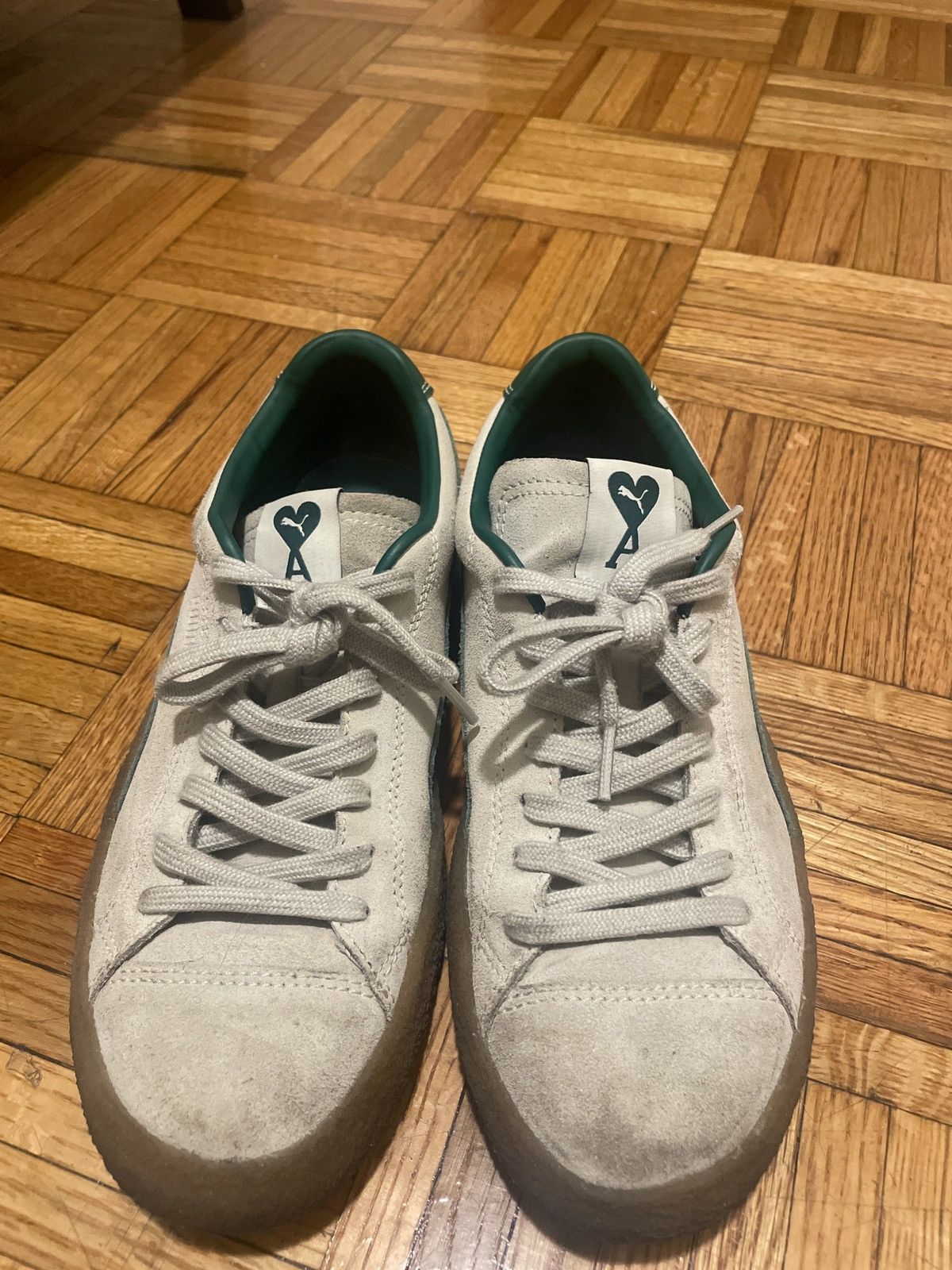 AMI × Puma Puma x Ami Suede Crepe Sneaker Size US 10.5 / EU 43-44 - 4 Thumbnail