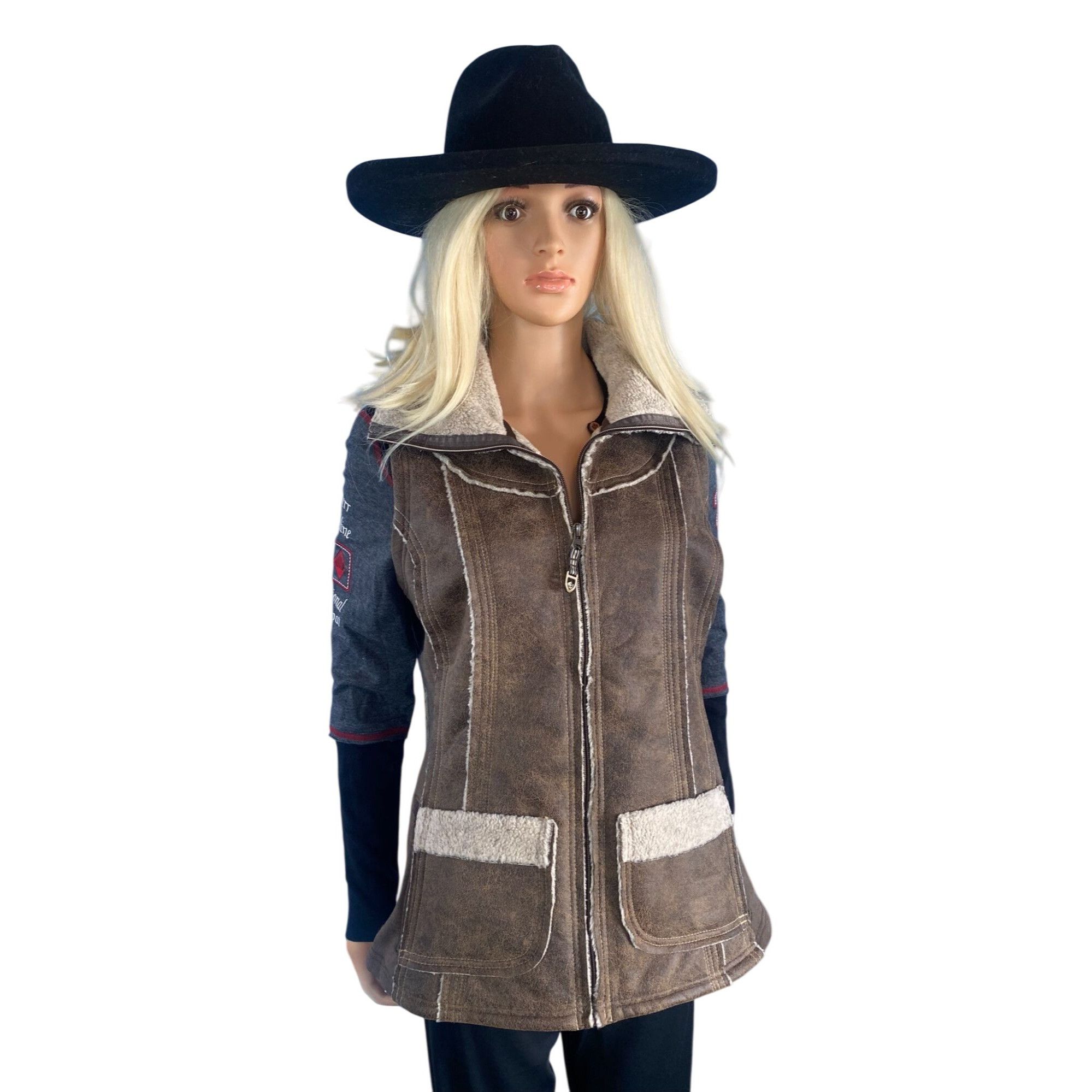 Kuhl NWT Kuhl Women's LARGE Dani Sherpa Vest Brown MSRP$219 New Size L / US 10 / IT 46 - 2 Thumbnail