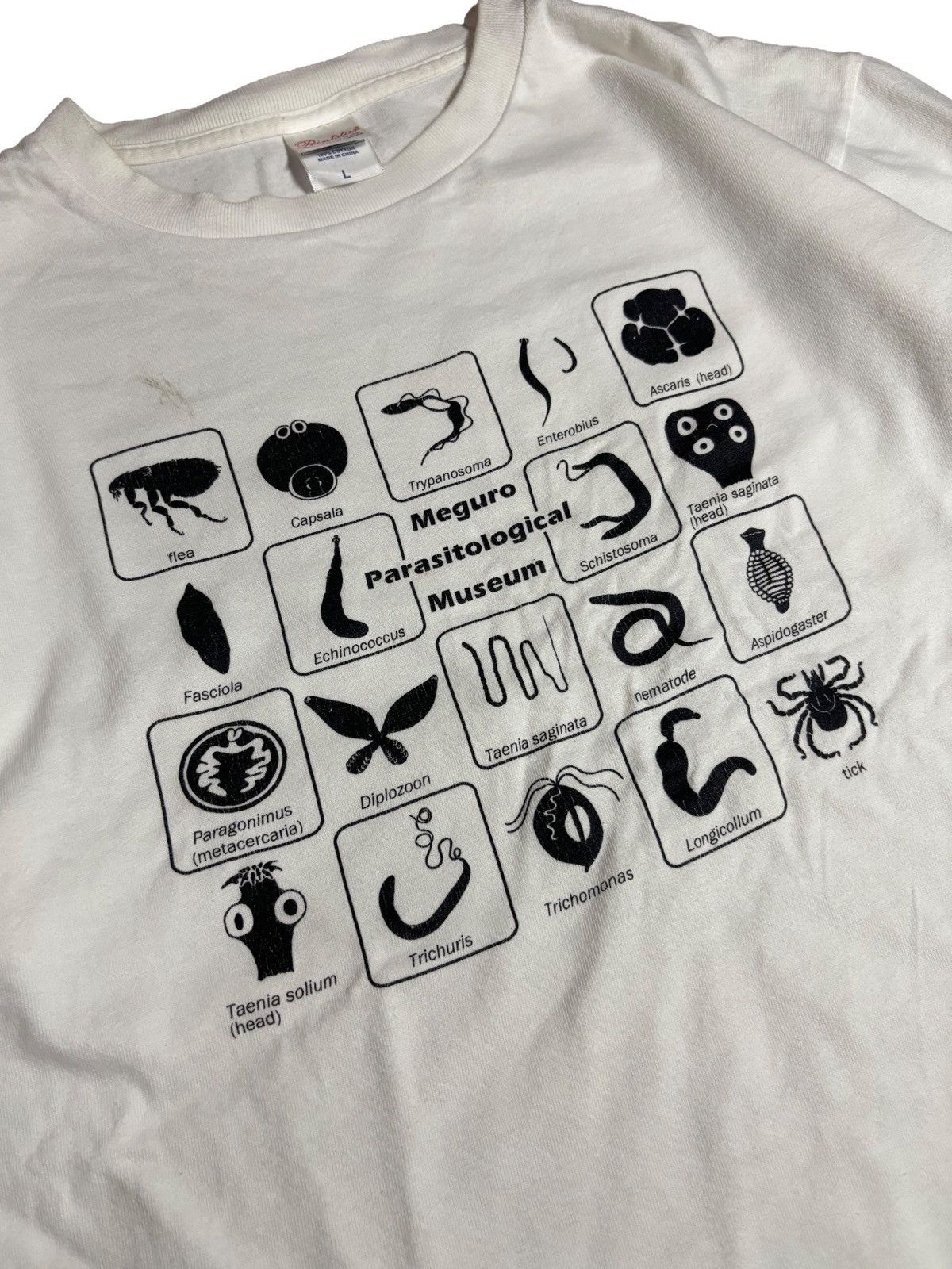 Vintage RARE! Vintage 90’s Art Meguro Parasitological Museum Size US L / EU 52-54 / 3 - 4 Thumbnail
