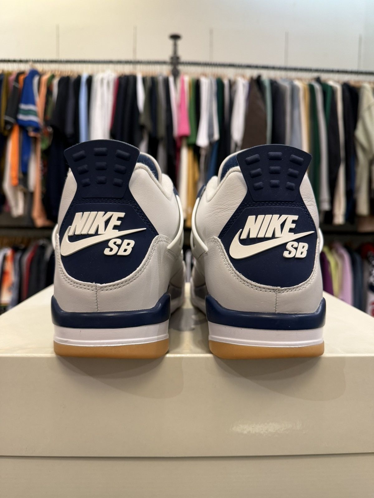 Jordan Brand Jordan 4 Retro SB - Navy Size US 11.5 / EU 44-45 - 3 Thumbnail