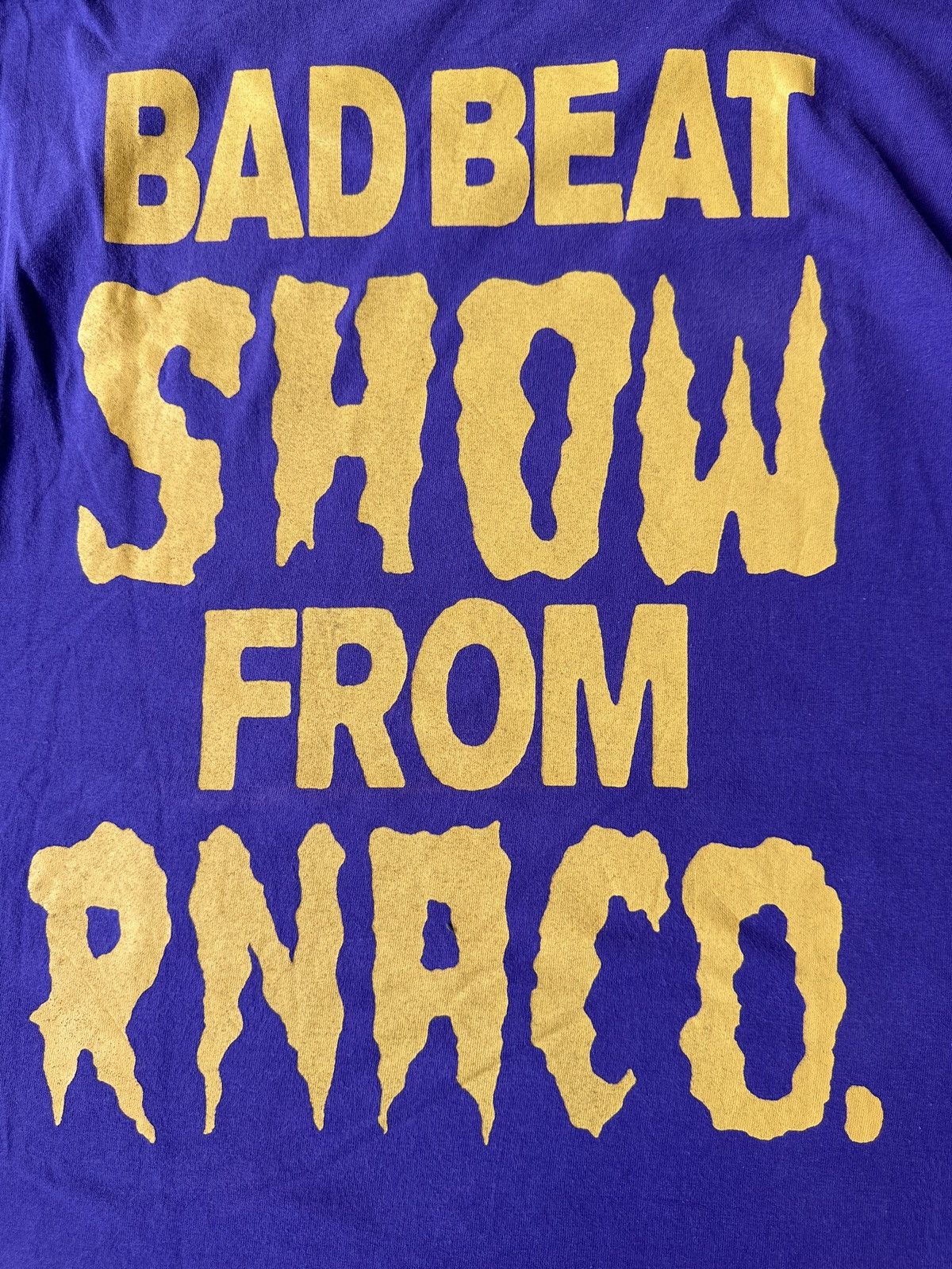 Hysteric Glamour 00’s RNA Inc. '' Bad Beat Clash '' cyberpunk tee Size US M / EU 48-50 / 2 - 8 Thumbnail