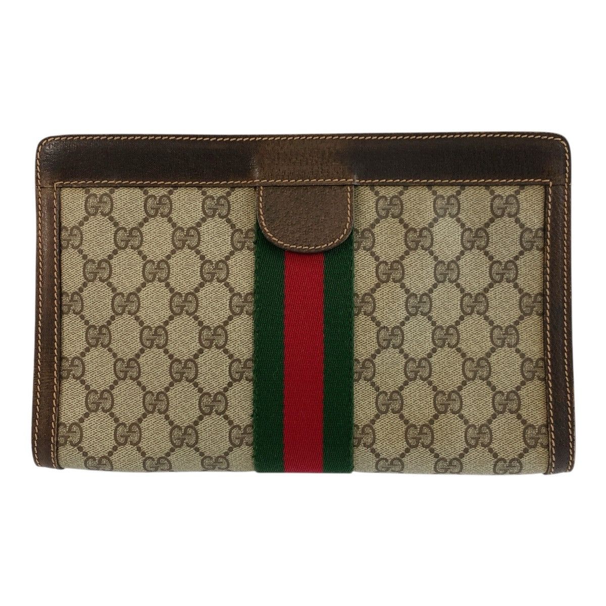 Gucci Gucci Gucci GG Supreme Canvas Clutch Bag Canvas Clutch Bag 41 001 2825 28 DUTY FREE for USA Size ONE SIZE - 1 Thumbnail