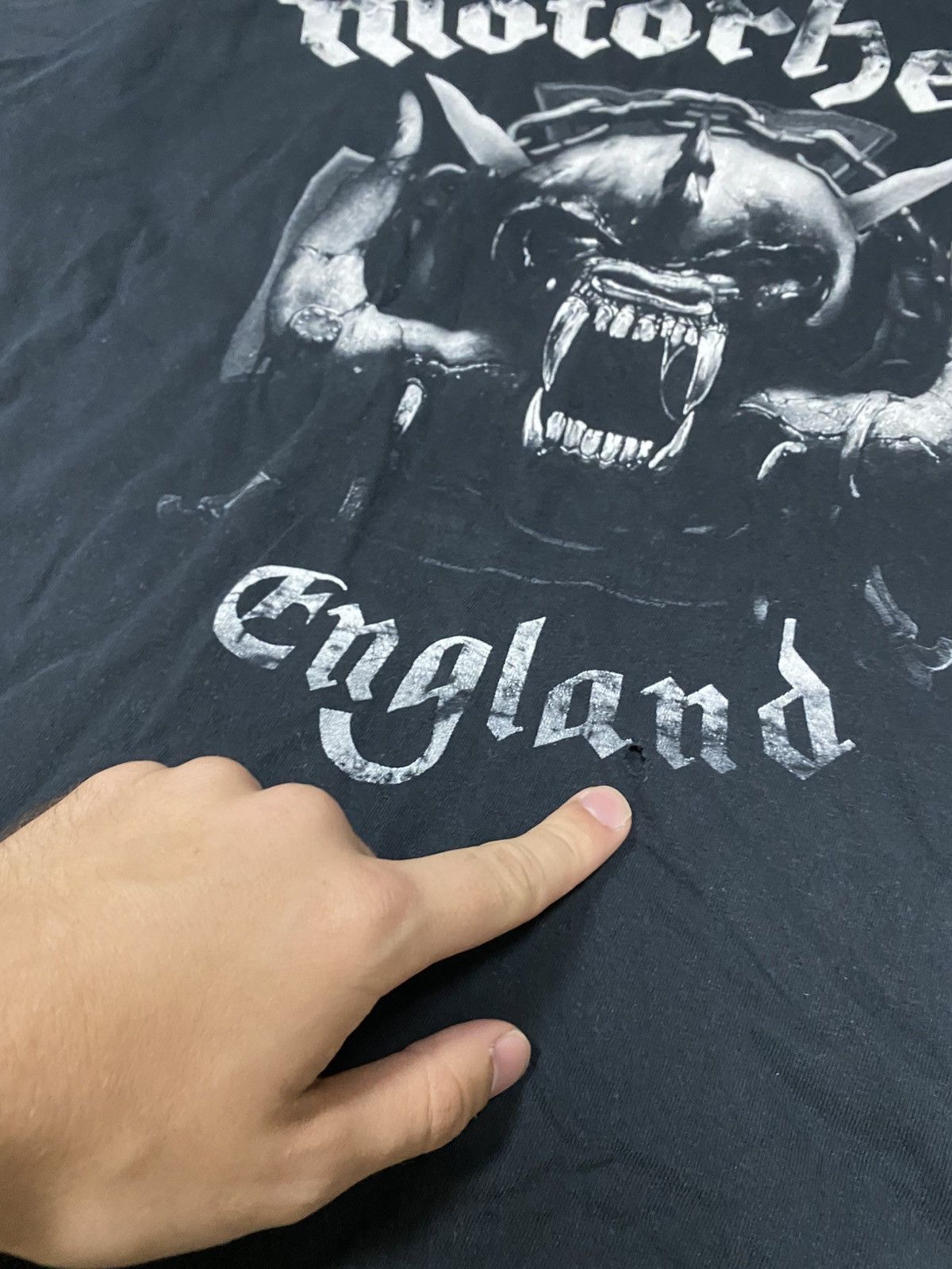 Band Tees Motörhead vintage big print tee Size US XL / EU 56 / 4 - 3 Thumbnail