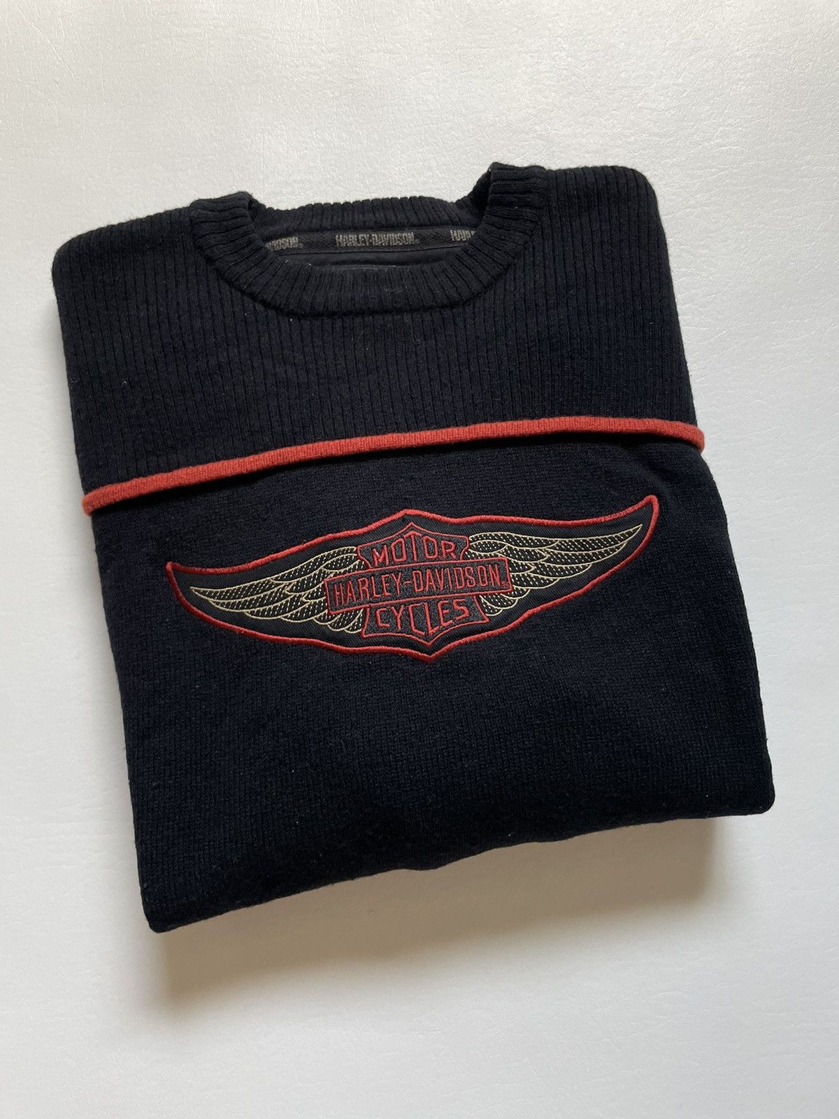 Harley Davidson × Vintage Harley Davidson sweatshirt Size US L / EU 52-54 / 3 - 8 Thumbnail