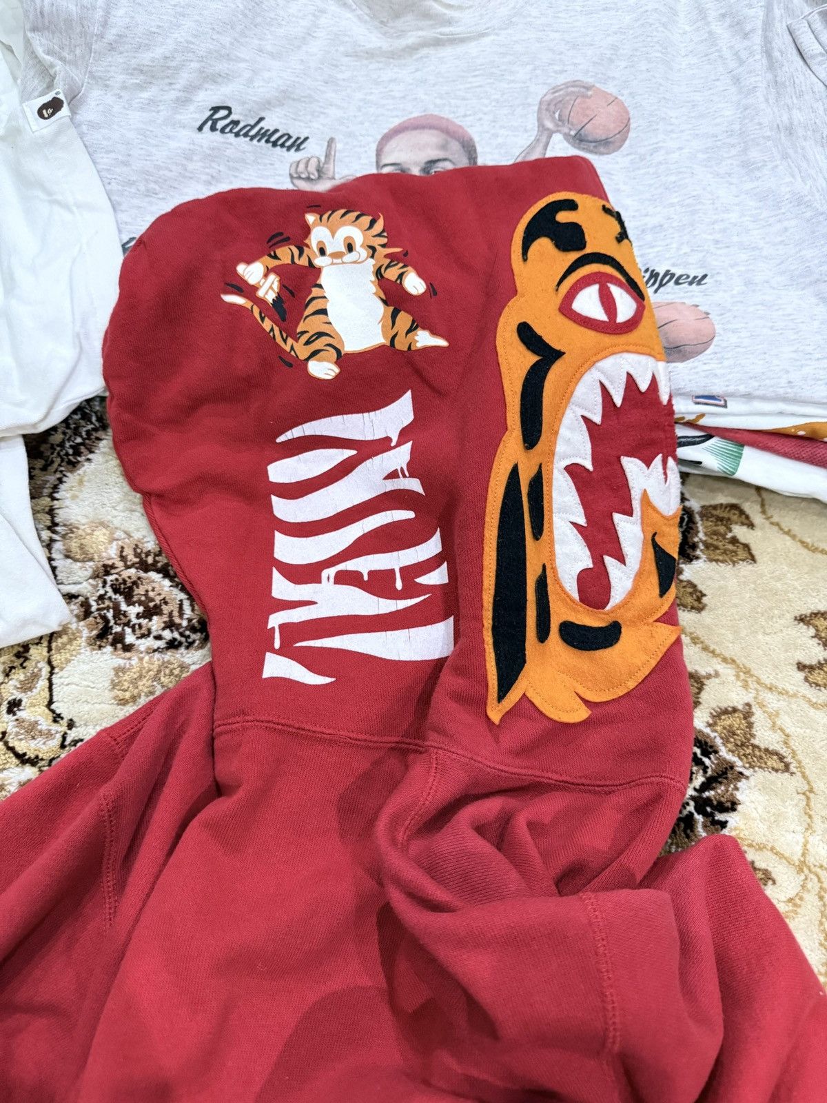 Bape Hoodie Sweatshirt A Bathing Ape Tiger Full Zipper Size US M / EU 48-50 / 2 - 3 Thumbnail