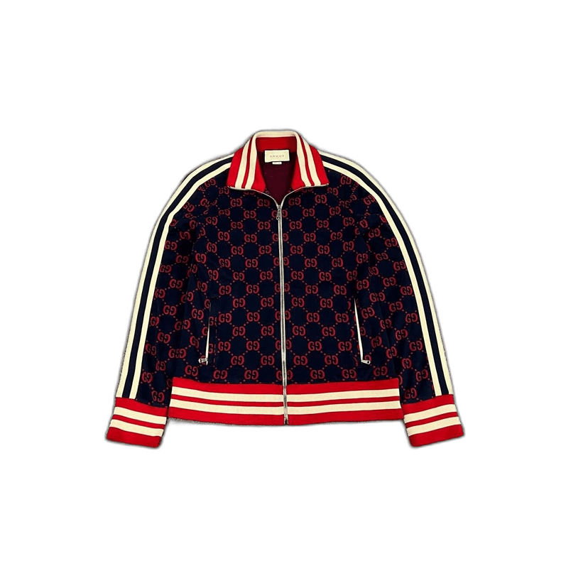 Gucci Gucci Monogram Printed Varsity Jacket Size M Size M / US 6-8 / IT 42-44 - 1 Thumbnail