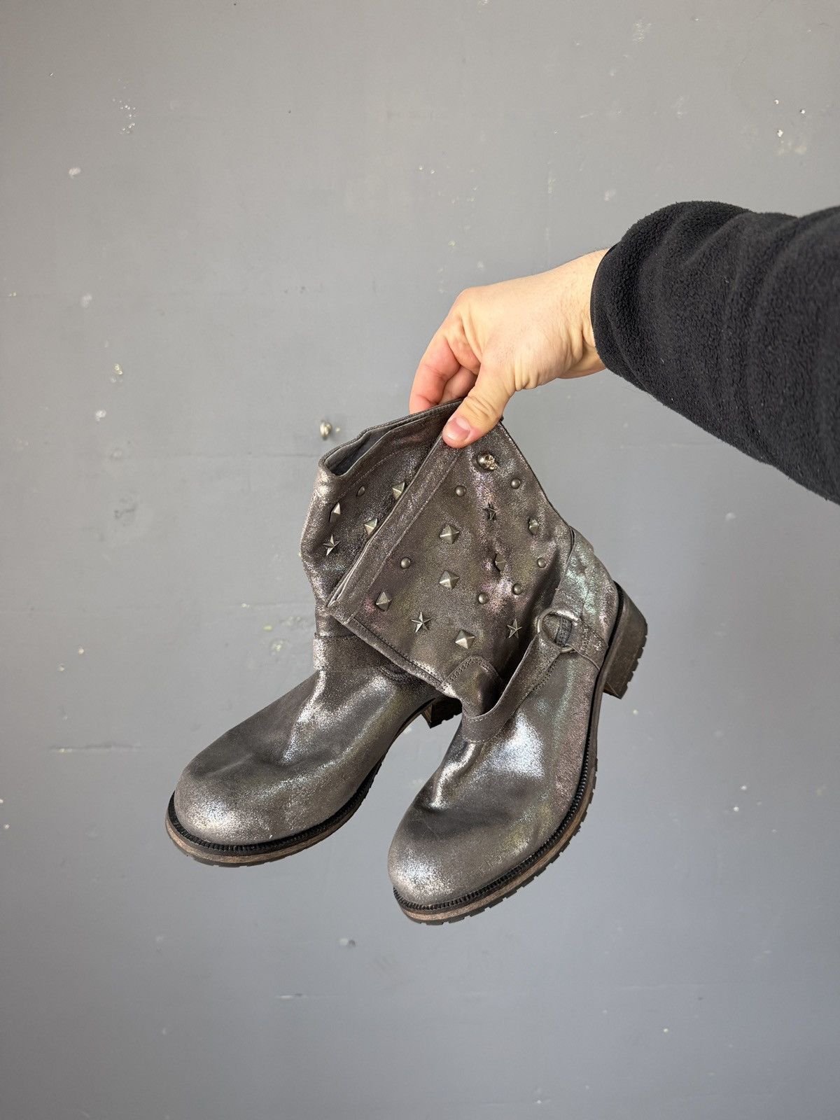 A.S.98 Avant Garde A.S. 98 14th Addiction Style Leather Boots Size US 8 / EU 41 - 4 Thumbnail