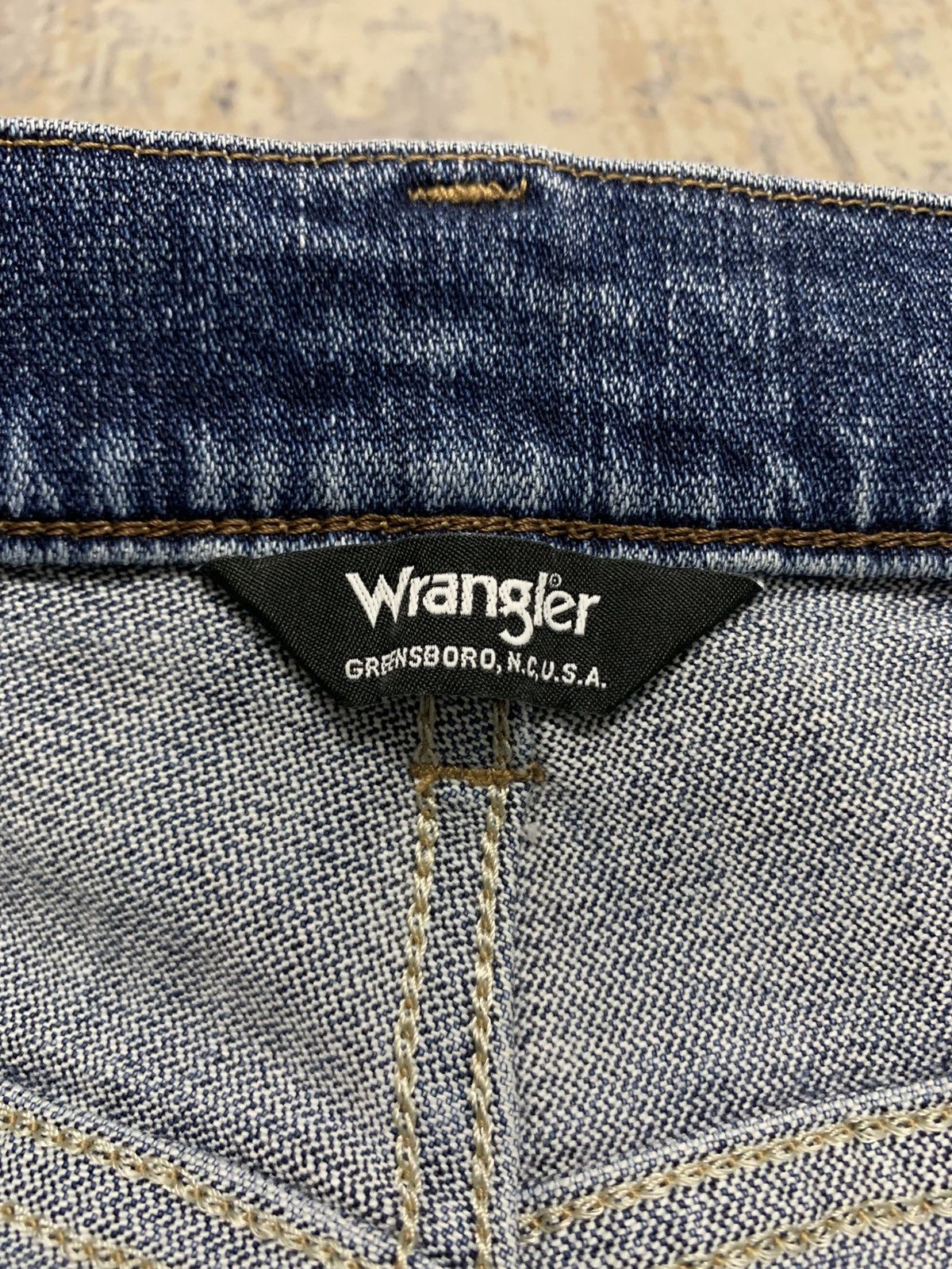 Wrangler VINTAGE WRANGLER DISTRESSED DENIM JEANS W30x30.5 Size US 30 / EU 46 - 12 Thumbnail