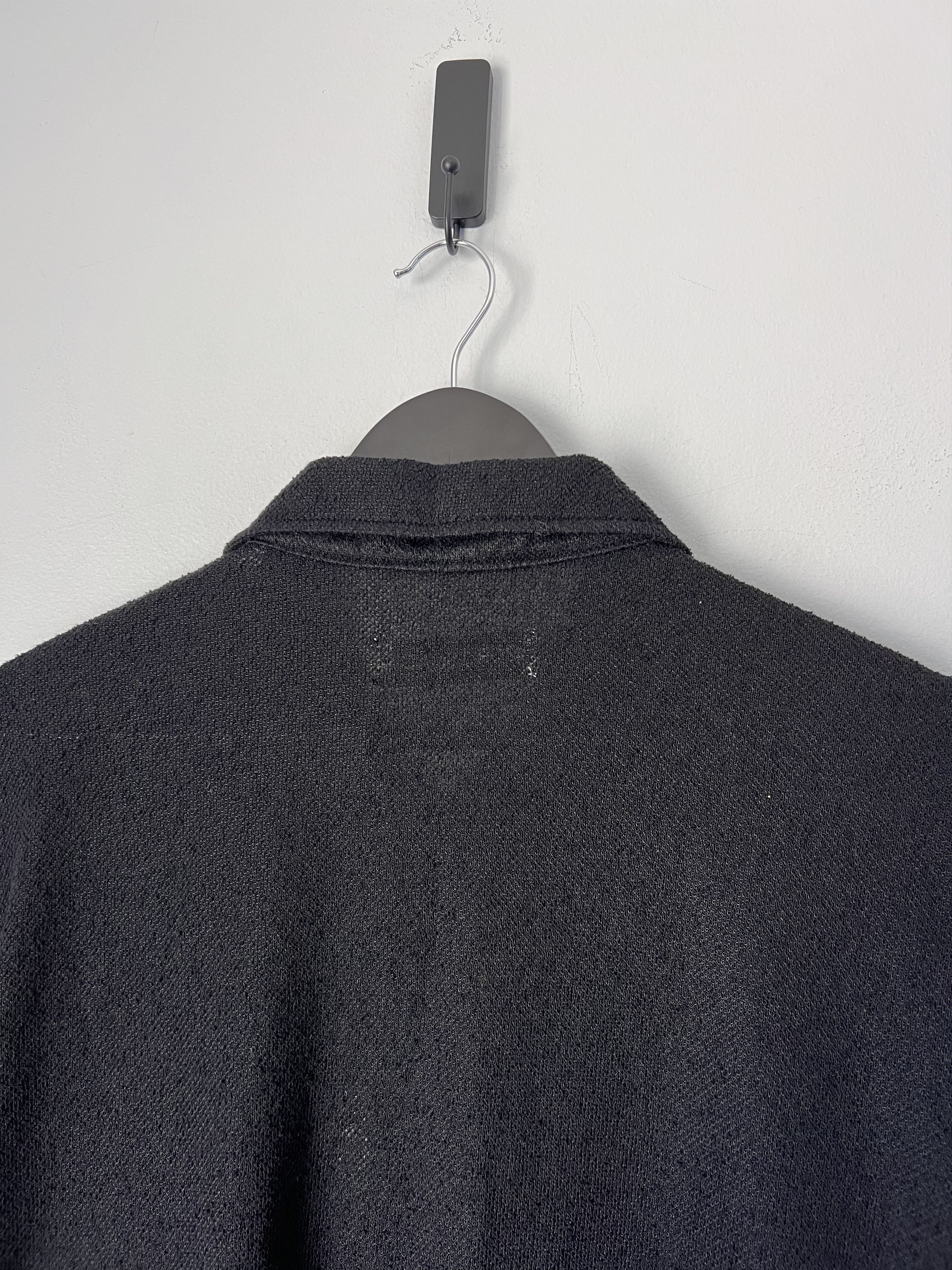 Our Legacy Our Legacy Box Shirt in Black Boucle Size US M / EU 48-50 / 2 - 6 Thumbnail