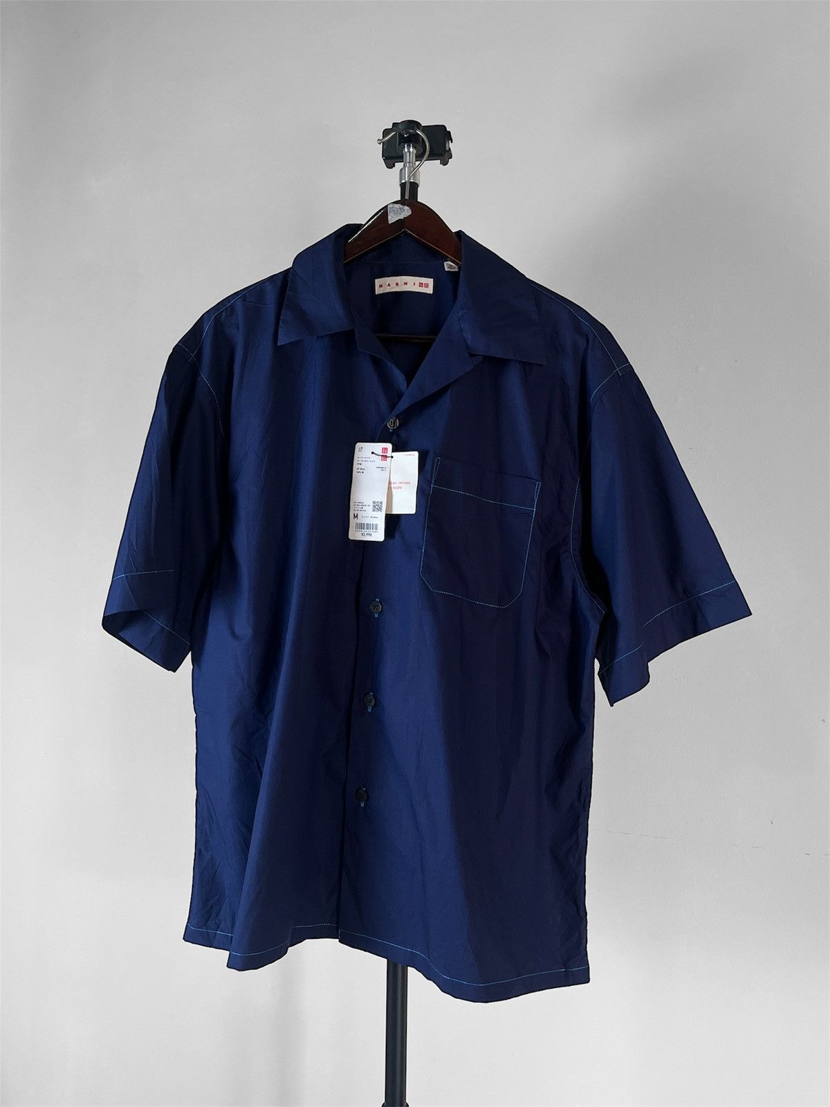 Marni × Uniqlo Marni x Uniqlo Open Collar Shirt Size US M / EU 48-50 / 2 - 1 Thumbnail