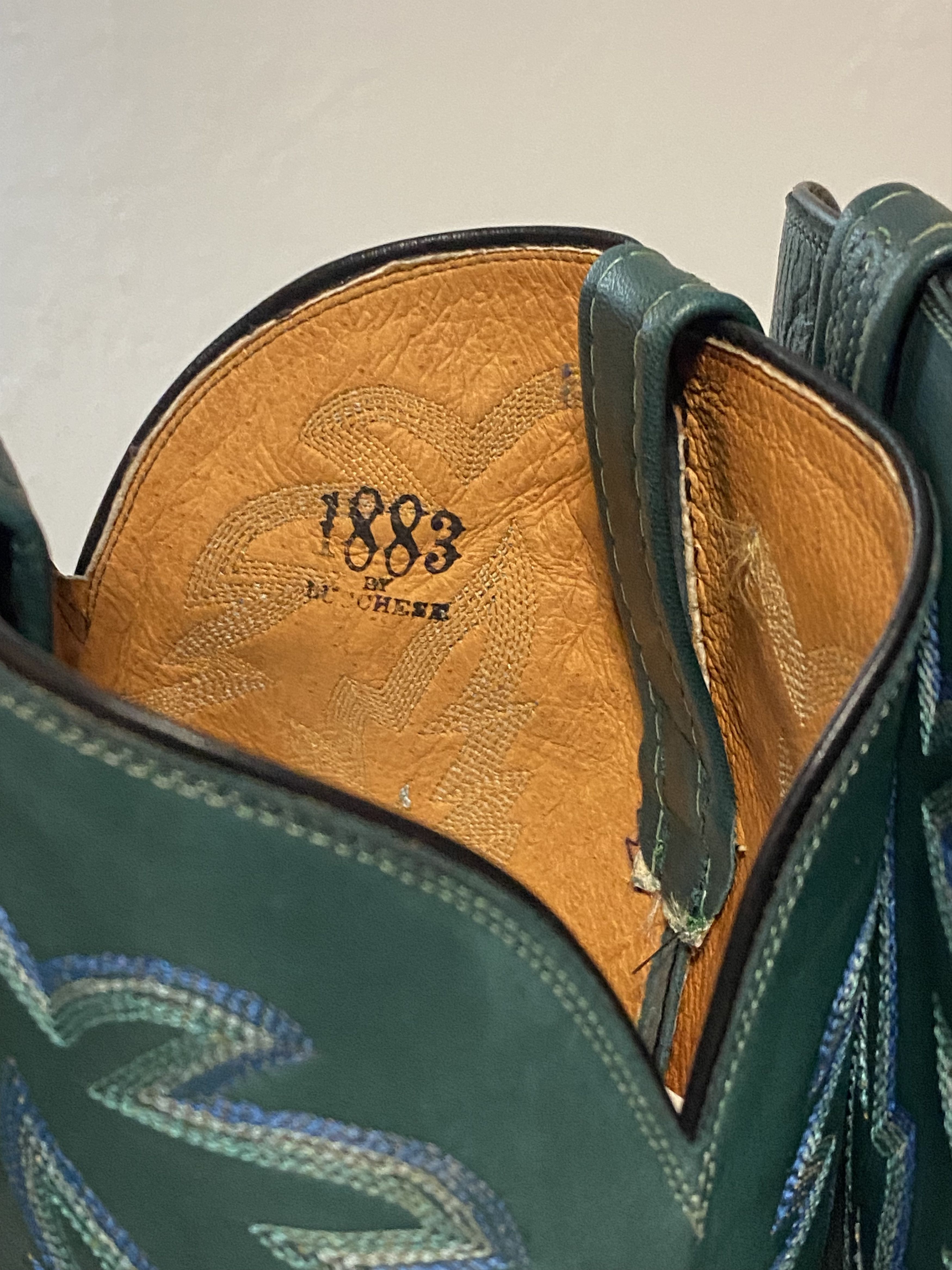 Lucchese RARE 1883 By Lucchese Mens Western Boots Size US 13 / EU 46 - 4 Thumbnail