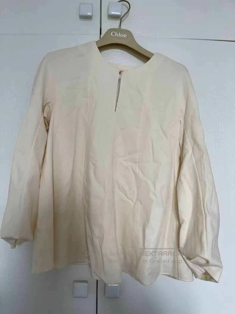 Hermes Hermes Double-Layered Silk Chiffon Top Size XXS / US 00 / IT 34 - 3 Thumbnail