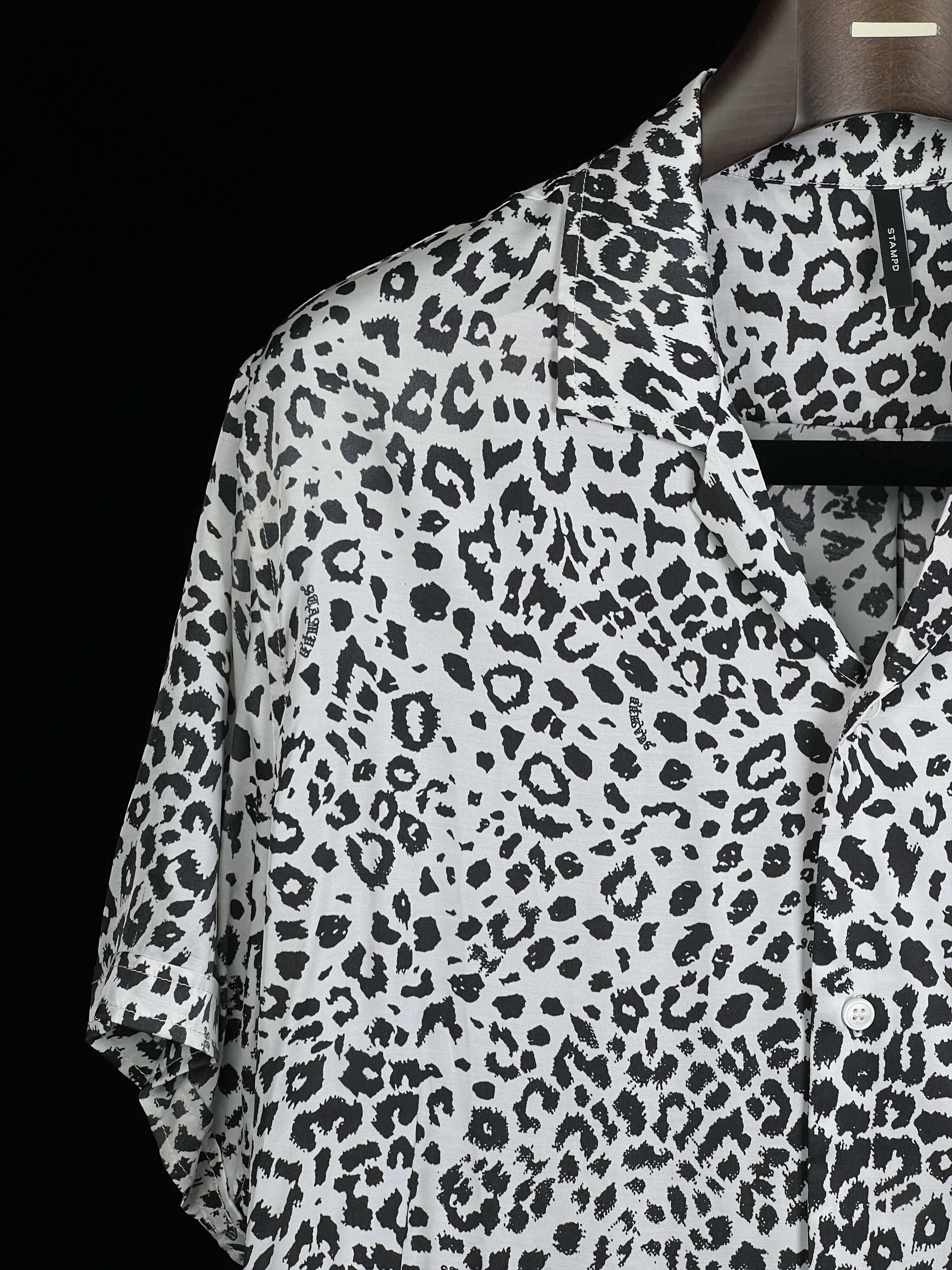 Stampd ✅9/10✅Stampd Leopard Shirt M short sleeve Size US M / EU 48-50 / 2 - 3 Thumbnail