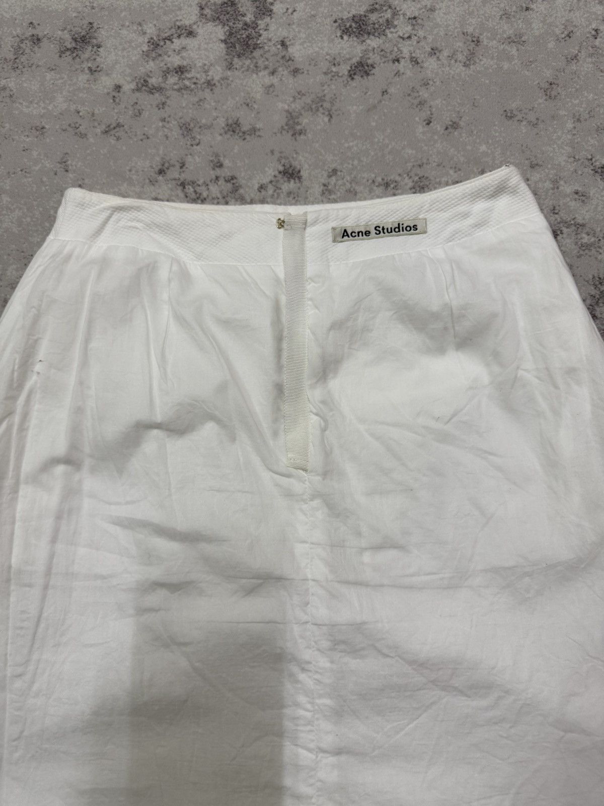 Acne Studios Acne Studios Piana Pique SS15 Midi Skirt Double Breasted Size 26" / US 2 / IT 38 - 11 Thumbnail
