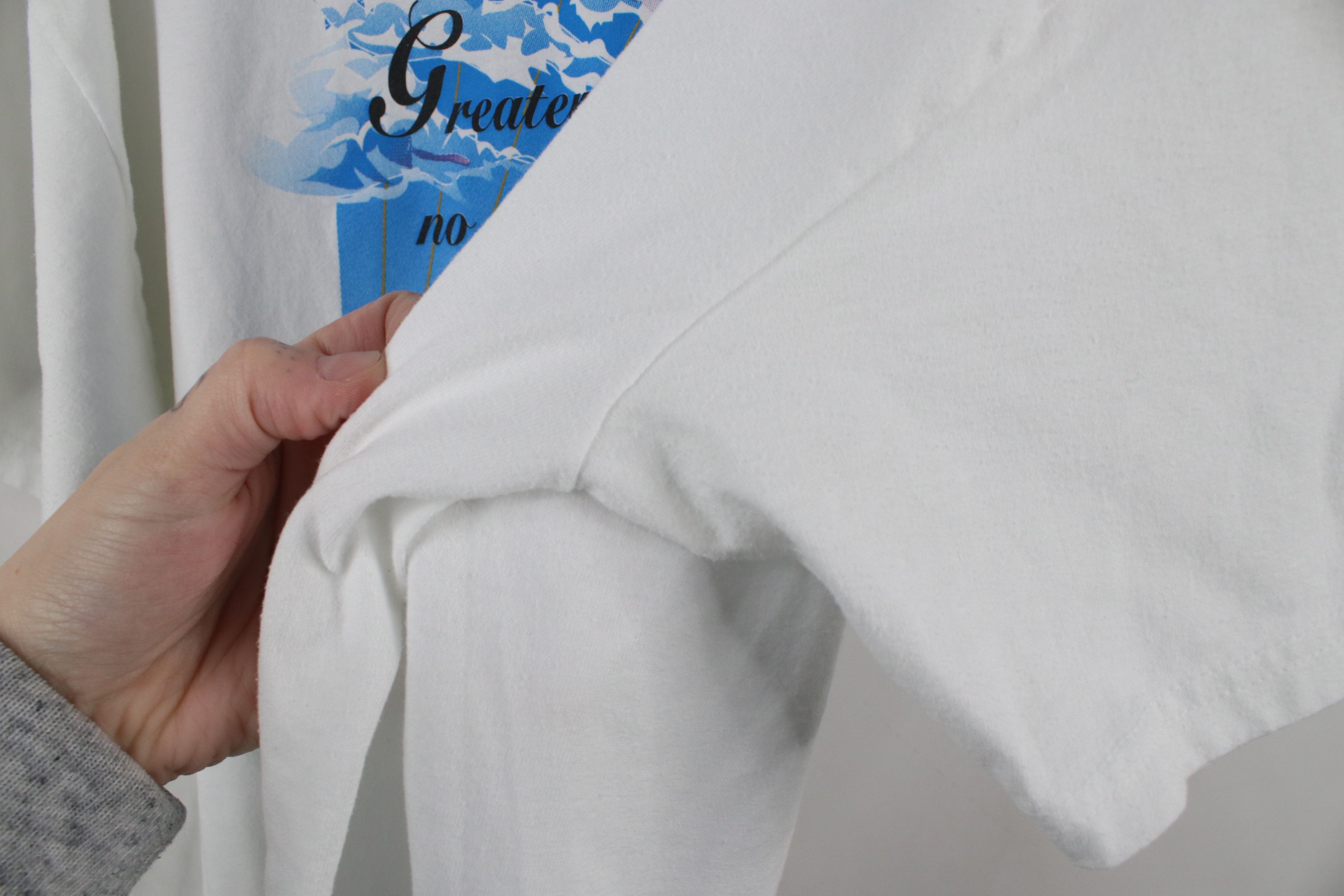 Vintage Vintage 90s Christianity Calvary Short Sleeve T-Shirt White Size US XL / EU 56 / 4 - 8 Thumbnail