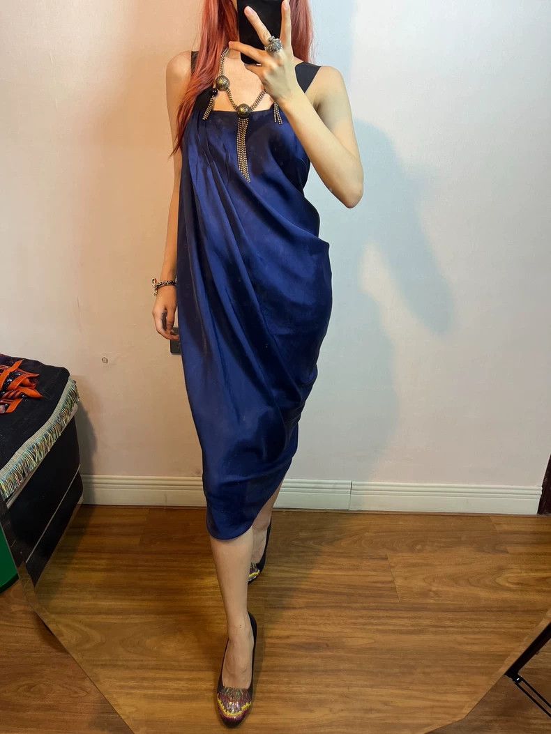 Dries Van Noten dries van noten Irregular-shaped pleated dress Size XXS / US 00 / IT 34 - 5 Thumbnail