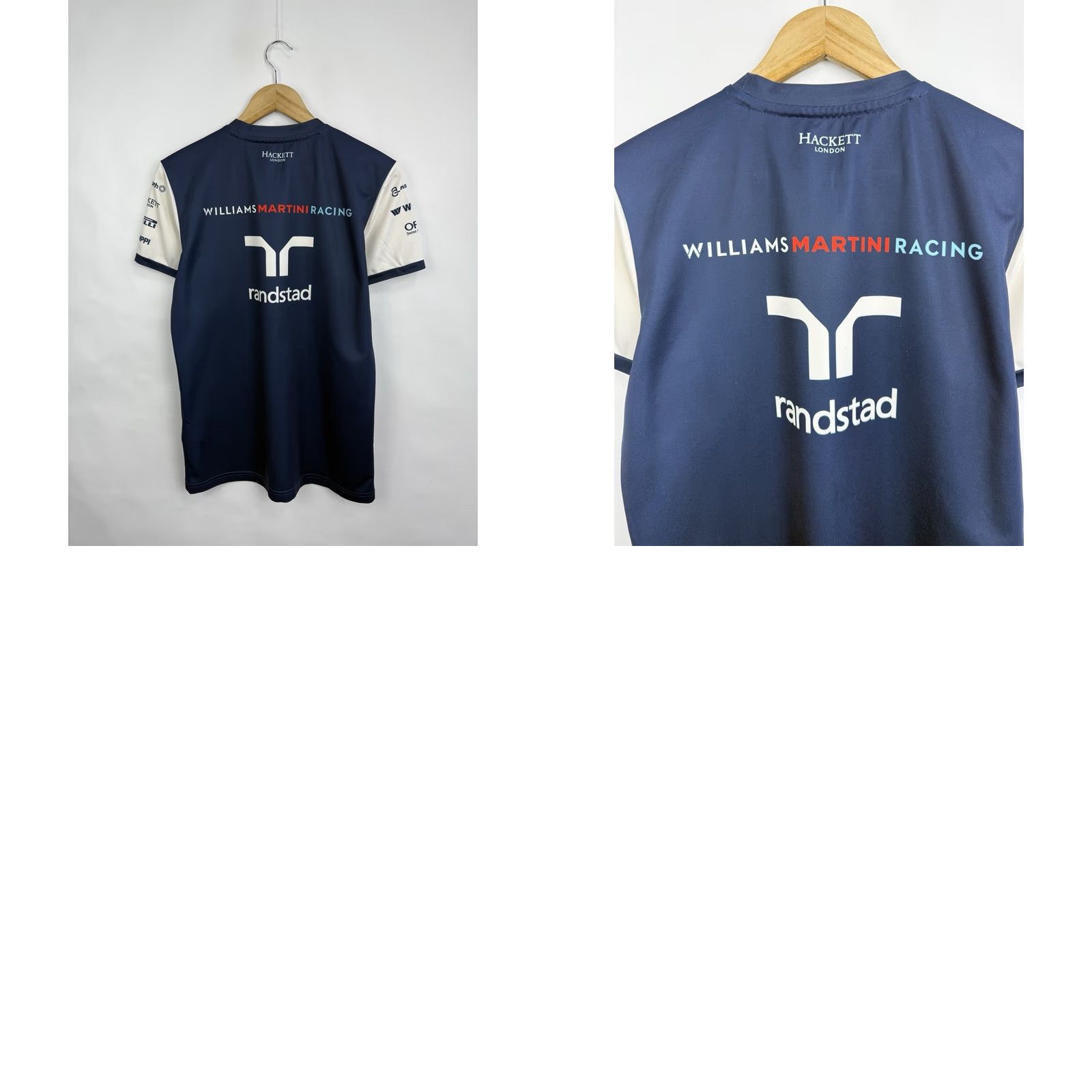 Hackett Hackett Williams Martini Racing Mercedes Jersey F1 Rare Shirt S Mens Multicolor Dark Blue Size US S / EU 44-46 / 1 - 9 Thumbnail