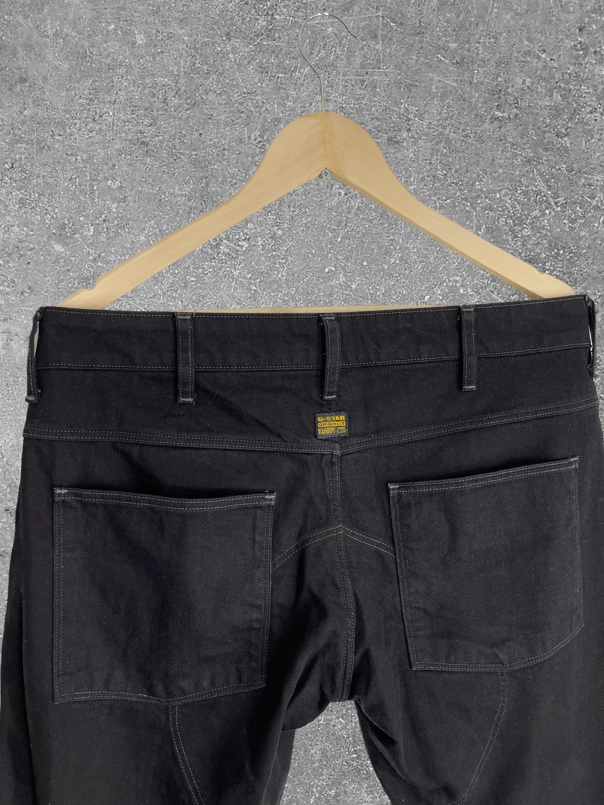 G-Star Waxed biker denim very rare Size US 33 - 6 Thumbnail